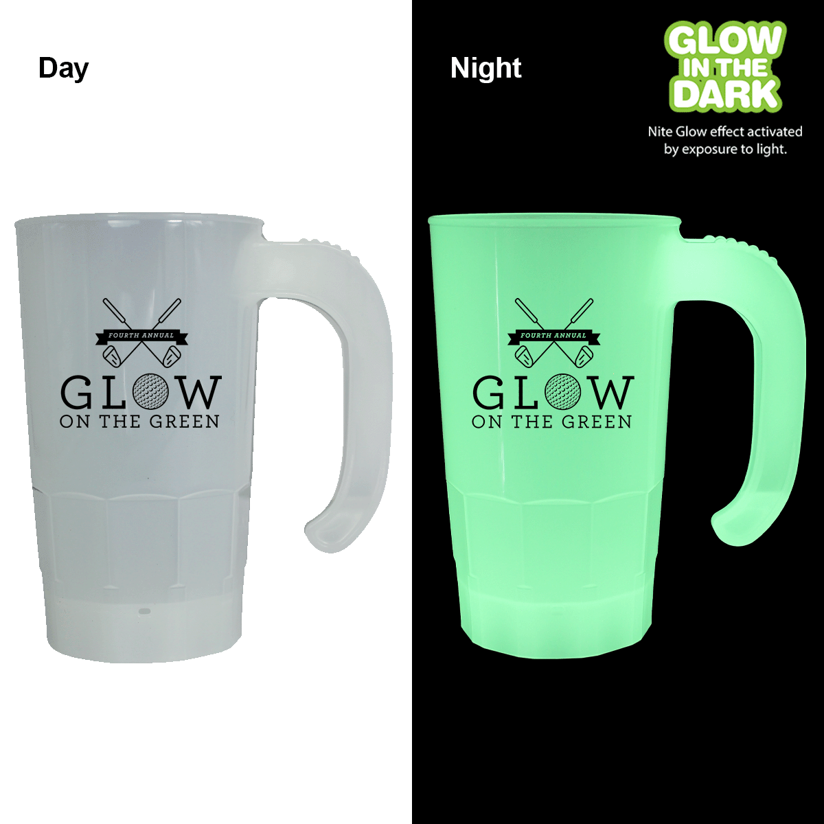 20 oz. Nite Glow Stackable Beer Stein 7