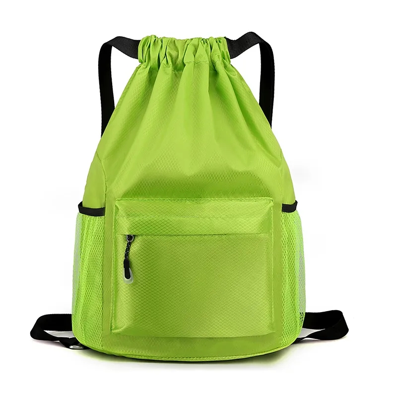 Wet Dry Seperate Drawstring Bag Backpack 10