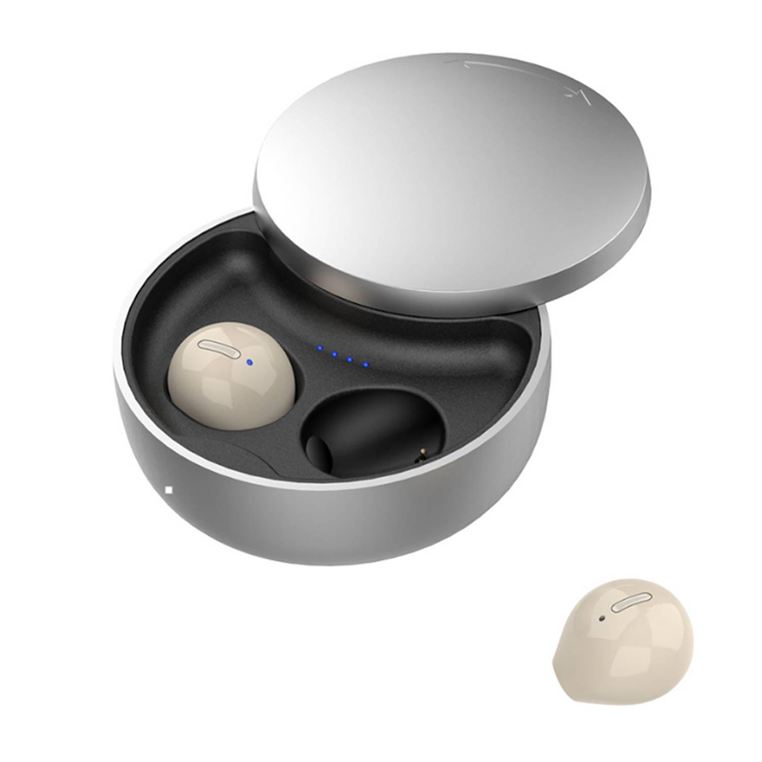 Mini Invisible Bluetooth Earbuds W/ Charging Case 3