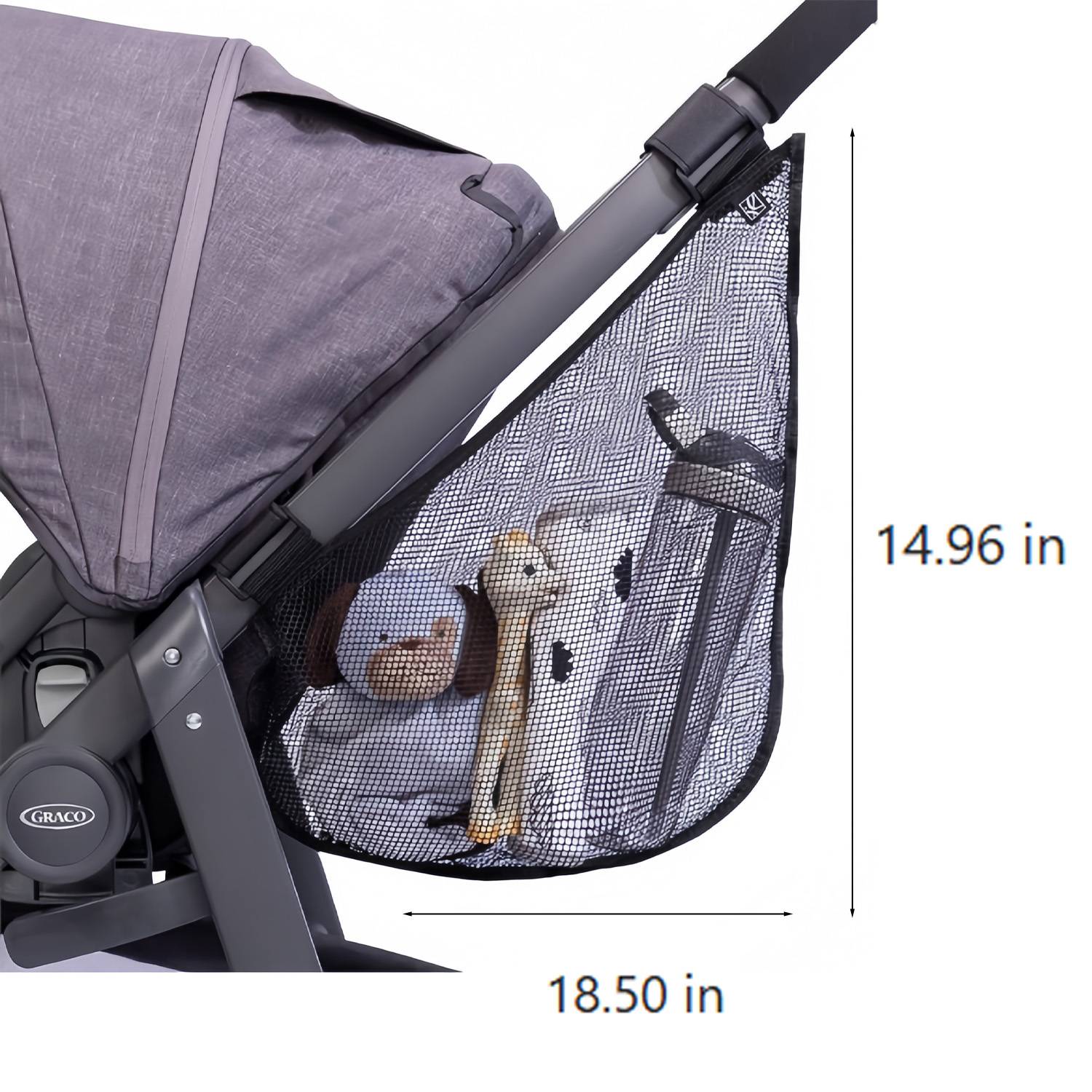 Universal Baby Stroller Mesh Storage Organizer 3