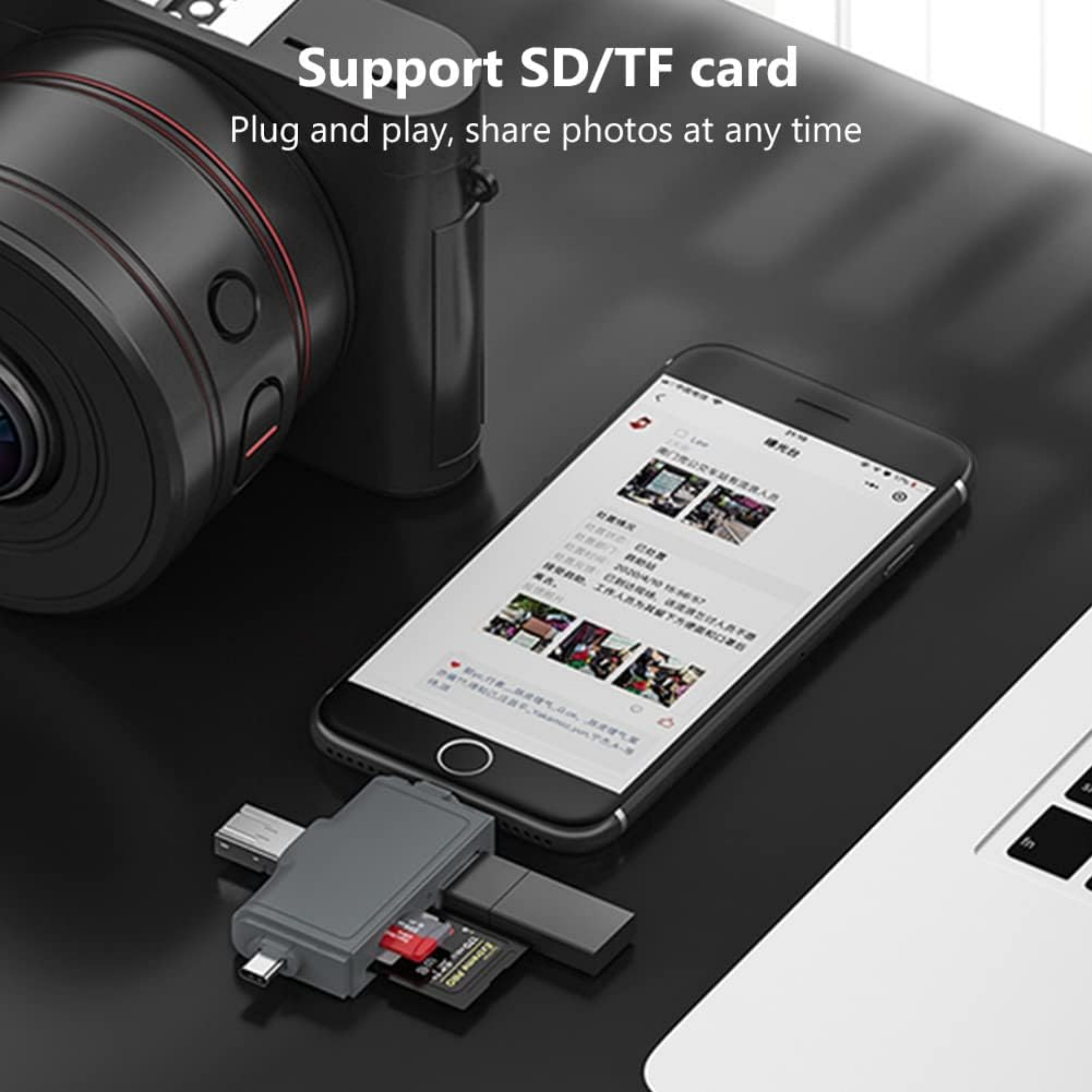 7 in 1 USB 2.0 SD Card Reader 5