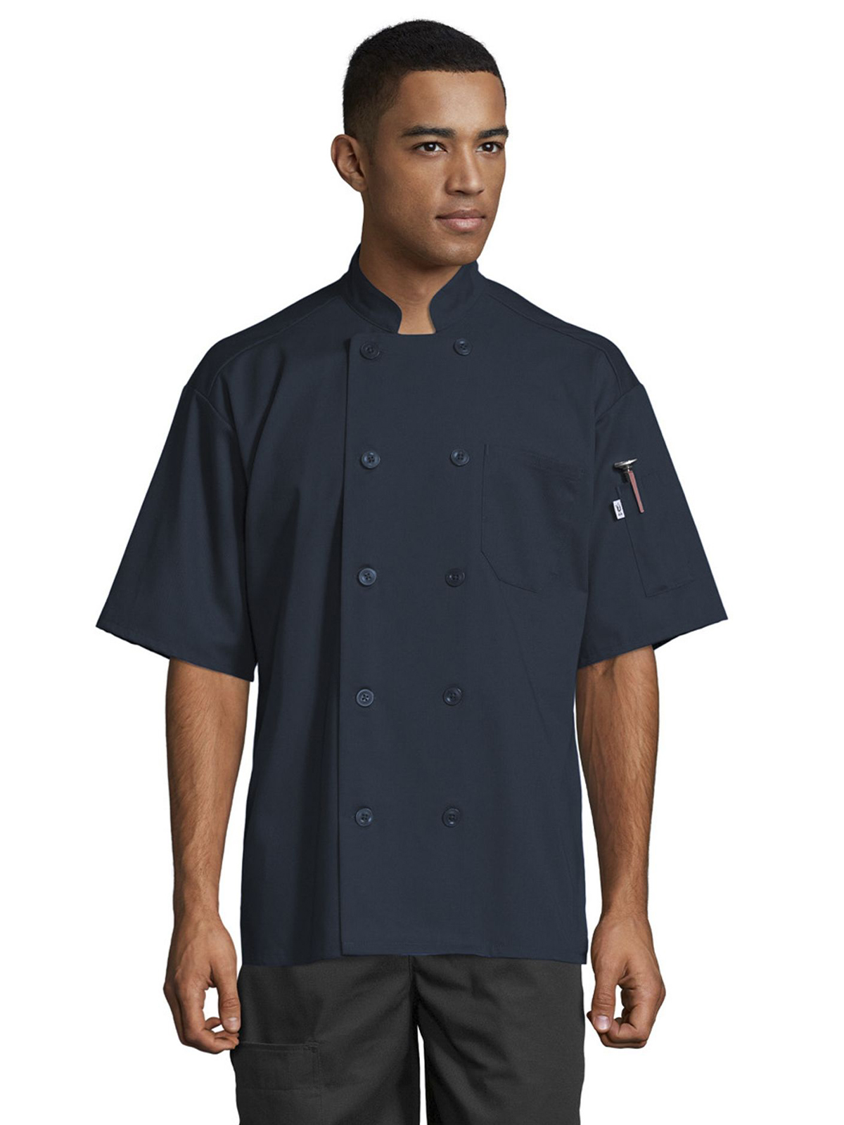 Uncommon Chef - Unisex South Beach Chef Coat 6