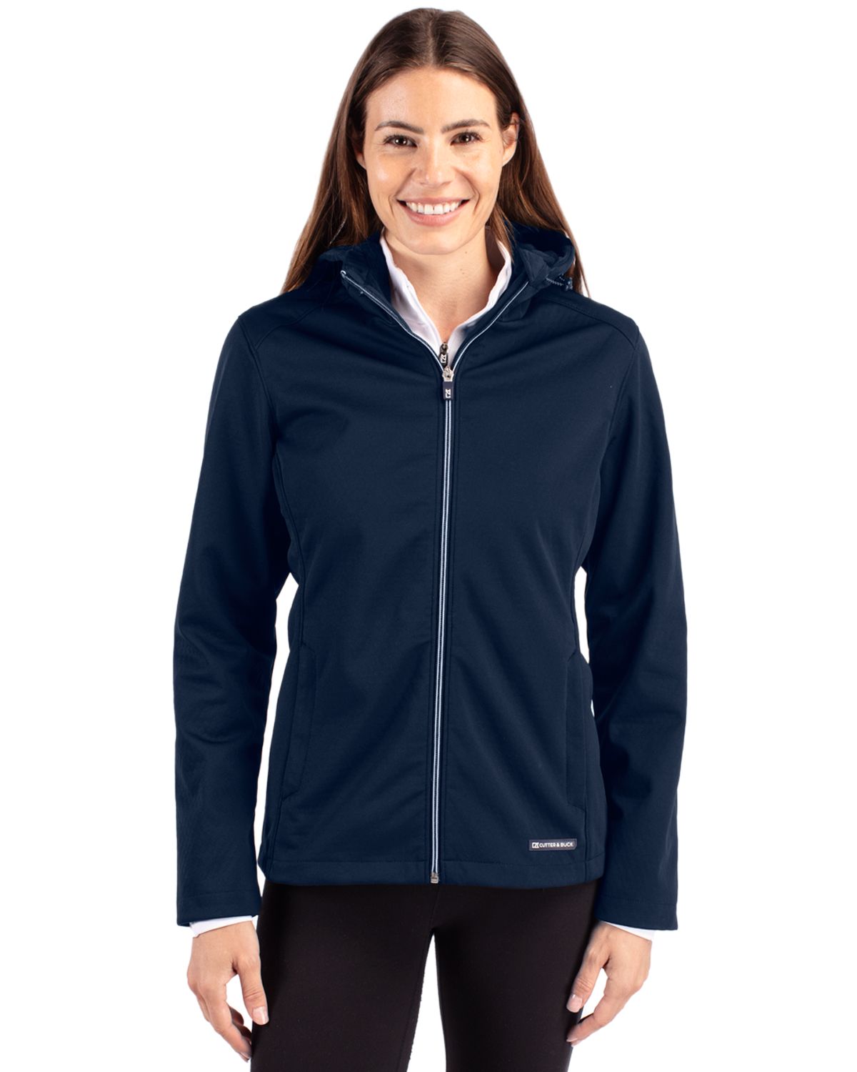 Cutter & Buck Evoke Recycled Honeycomb Fleece Womens Full Zip Jacket 84