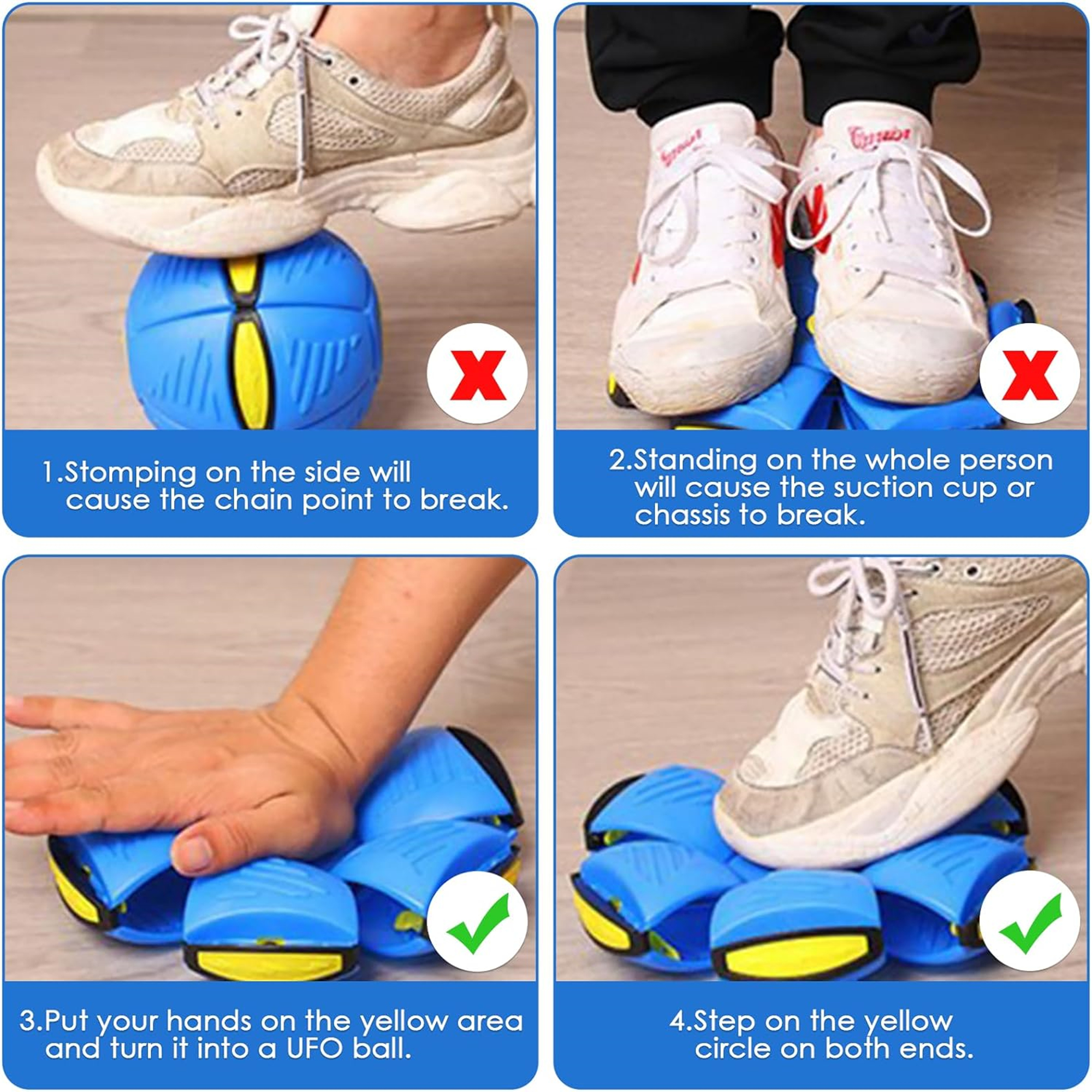 Pet Toy Flying Flat Throw Disc Ball For Dogs 3