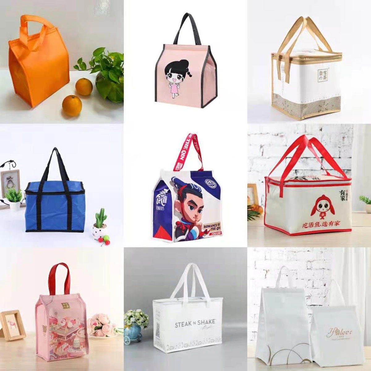 Food Delivery Canvas Cooler Bag 5