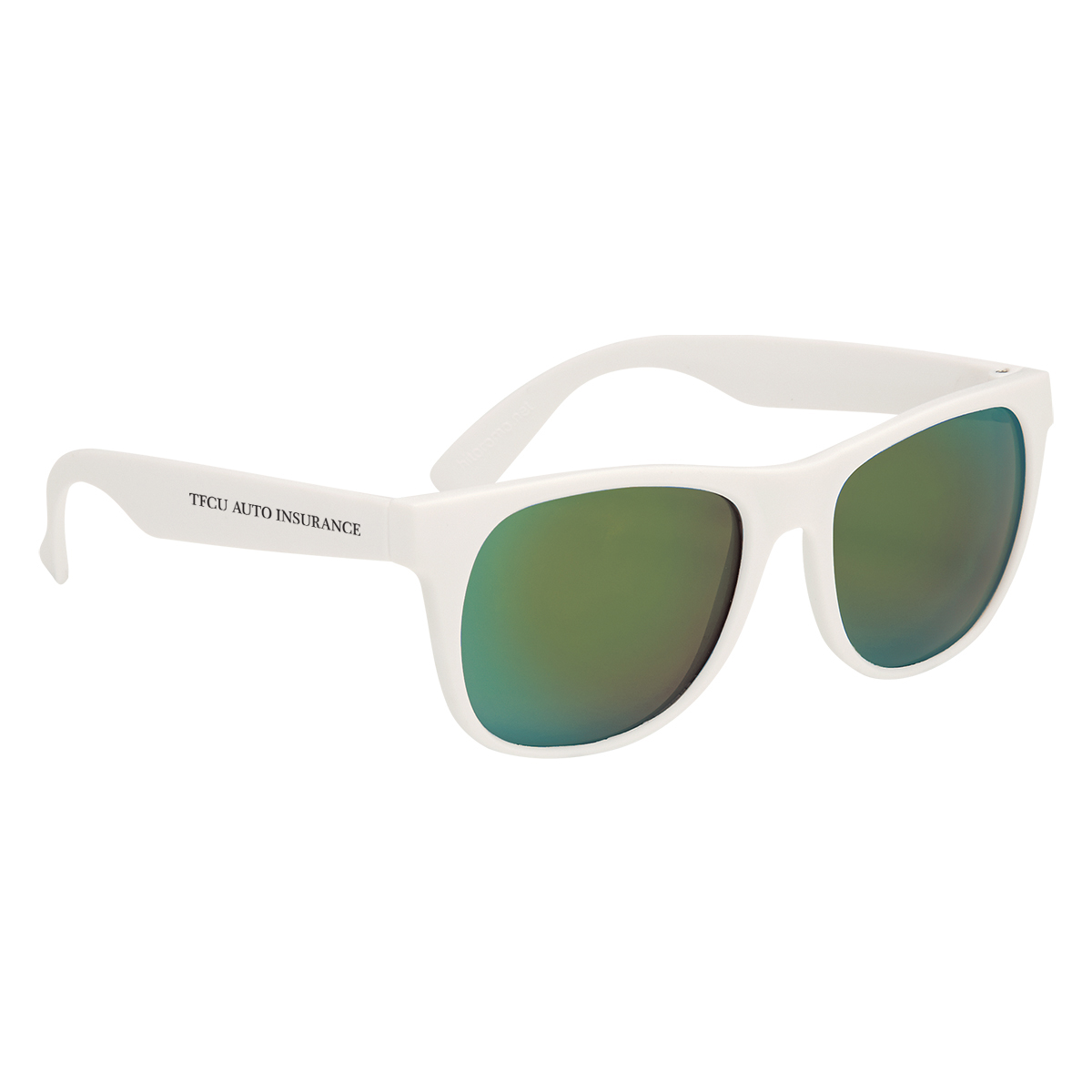 Rubberized Mirrored Sunglasses 11