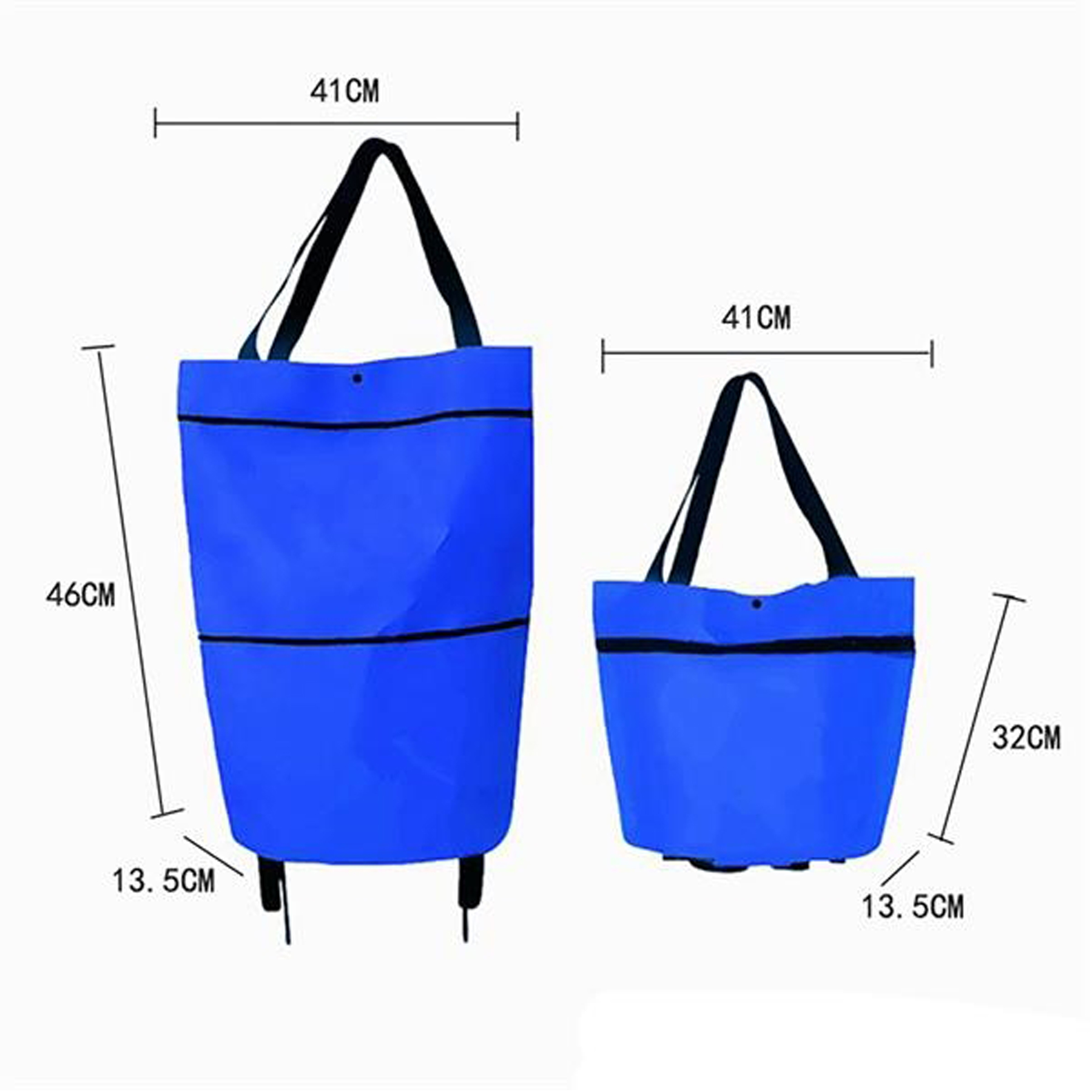 Foldable Shopping Trolley Bag 2