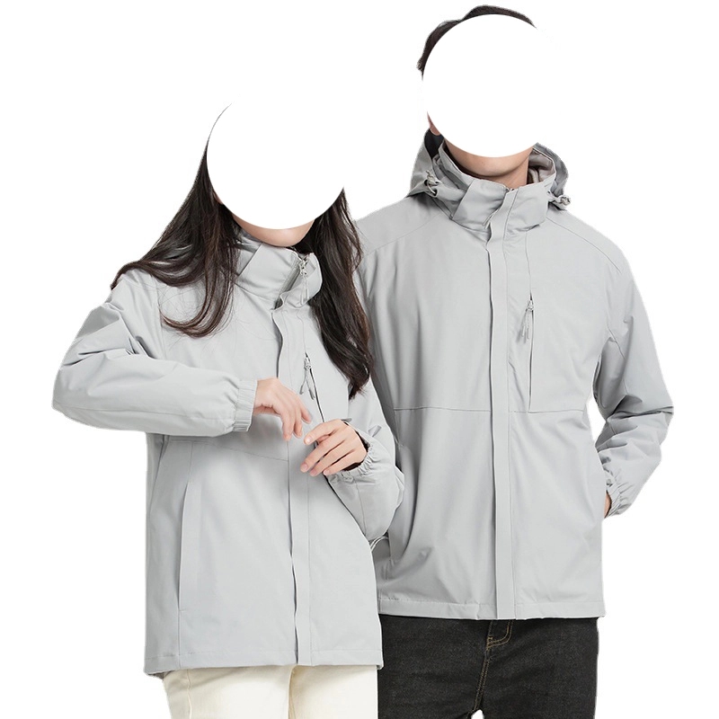Waterproof Detachable 2-layer Hiking Jacket & Outdoor Coat 25