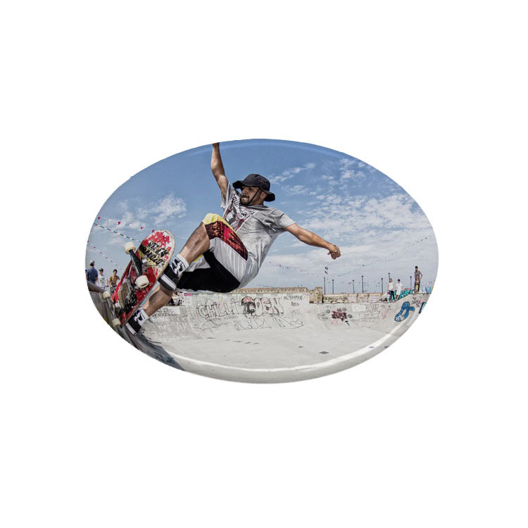 Ceramic oval tile 2