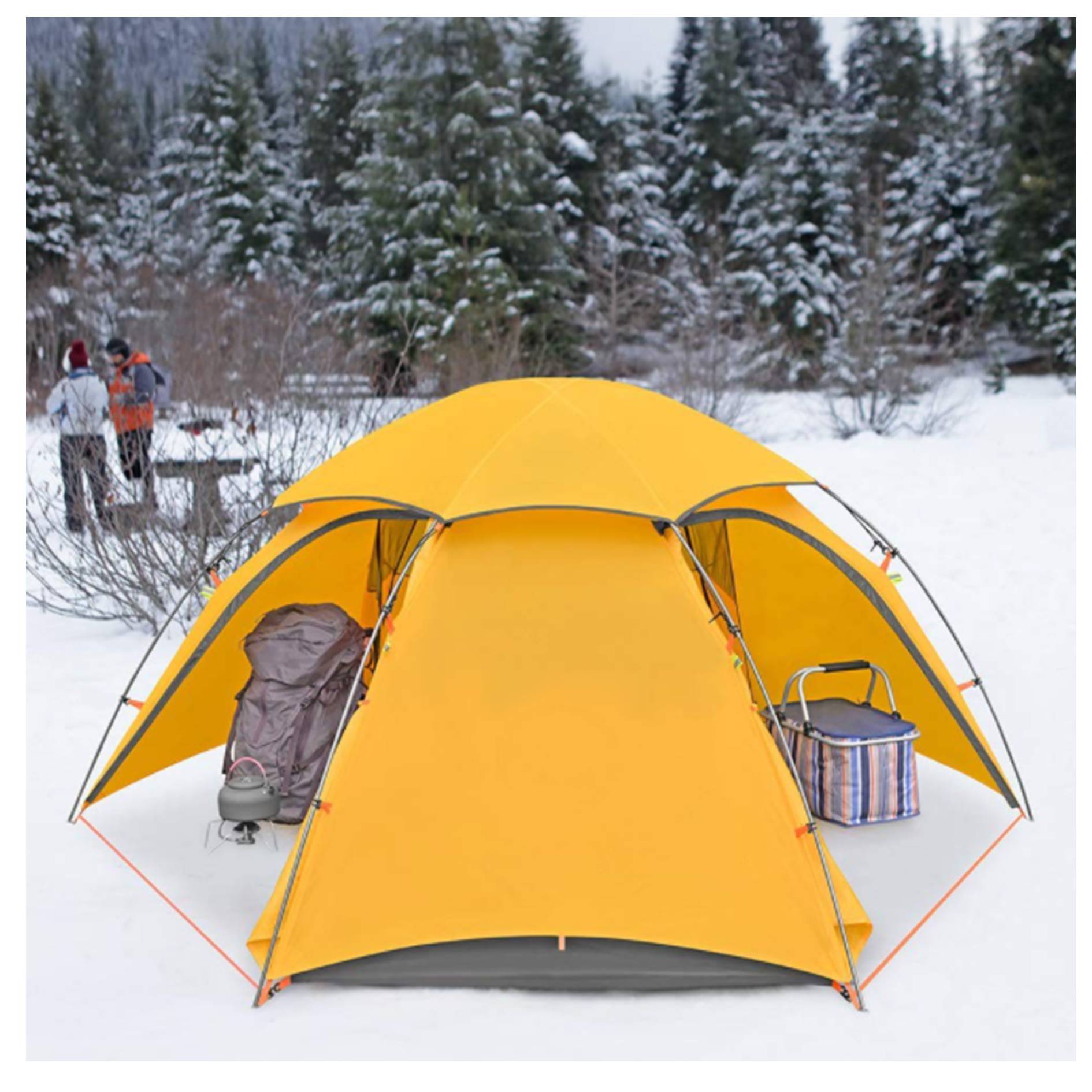Outdoor Hiking Camping Double Tent 2
