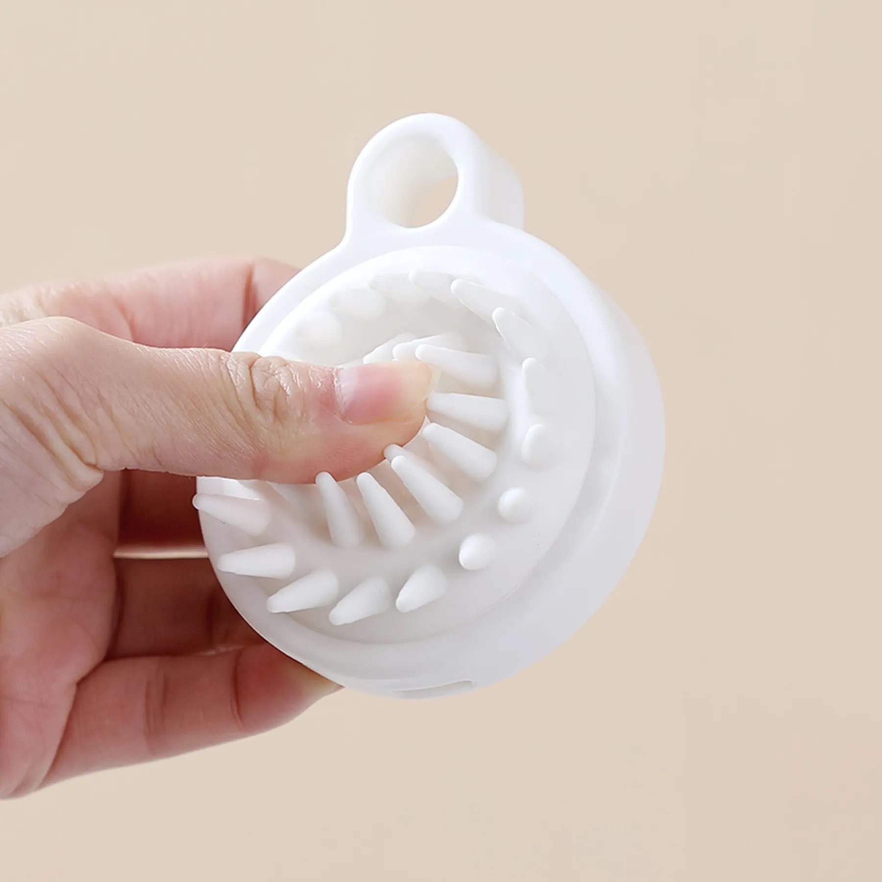 Rubber Japanese Hair Shampoo Massage Comb 1