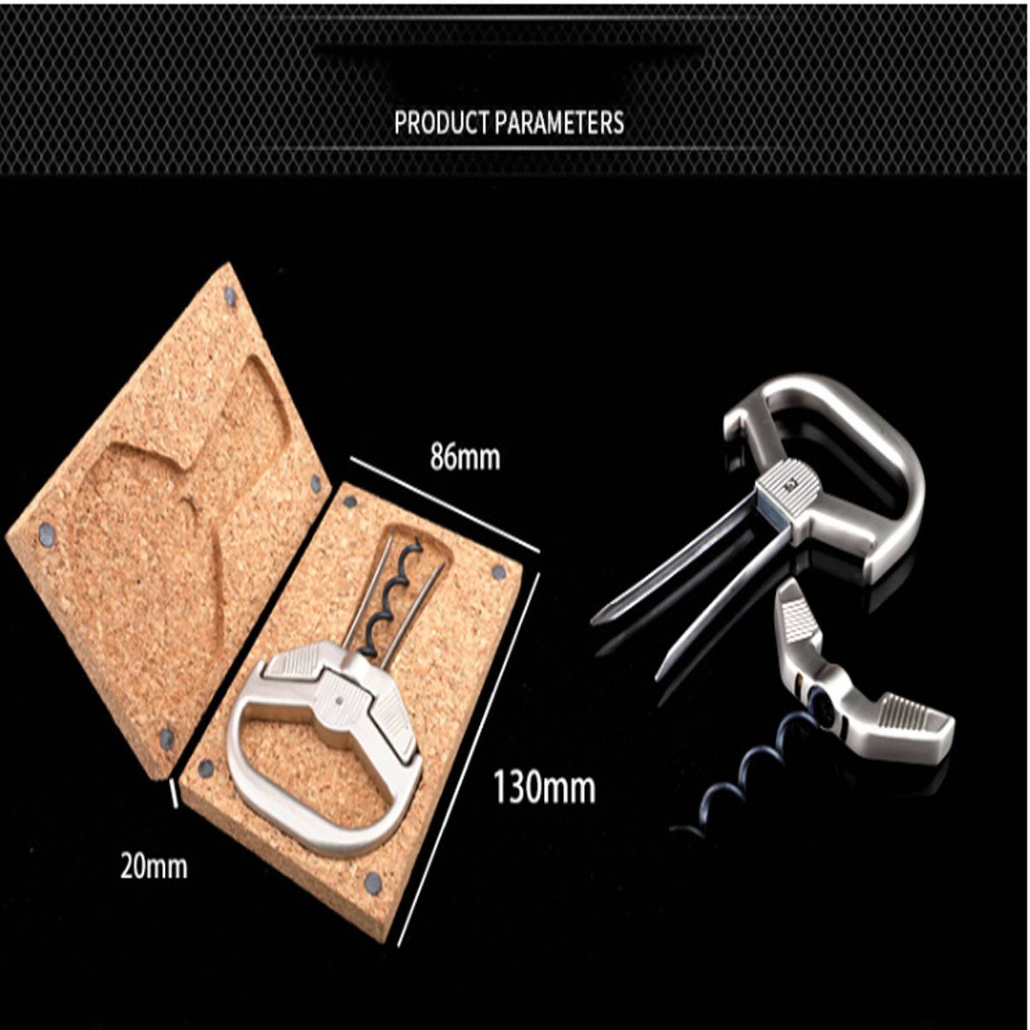 Wooden Corkscrew Wine Bottle Opener 8