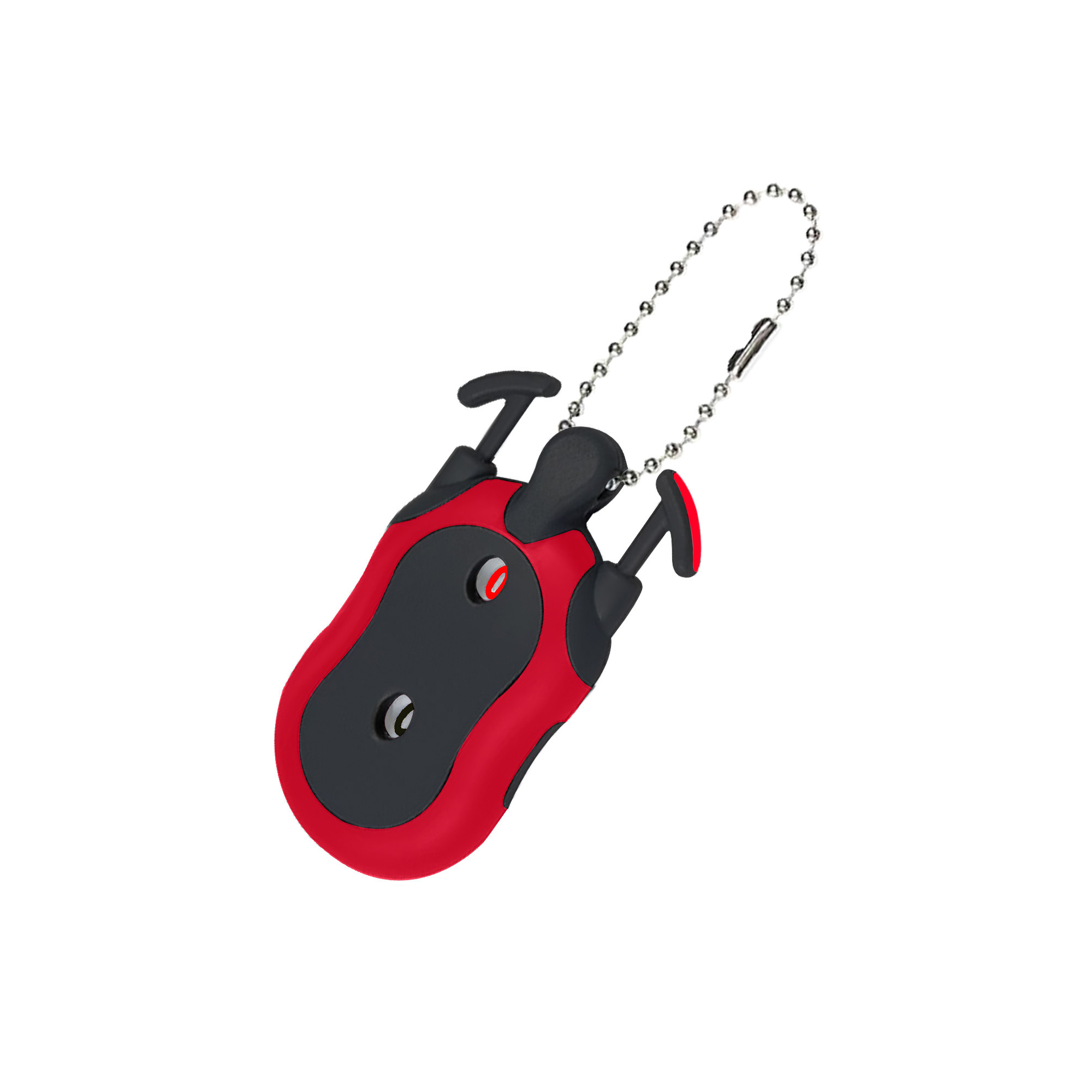Mini Two Player Golf Stroke Counter With Key Chain 2.8" x 1.4" 2