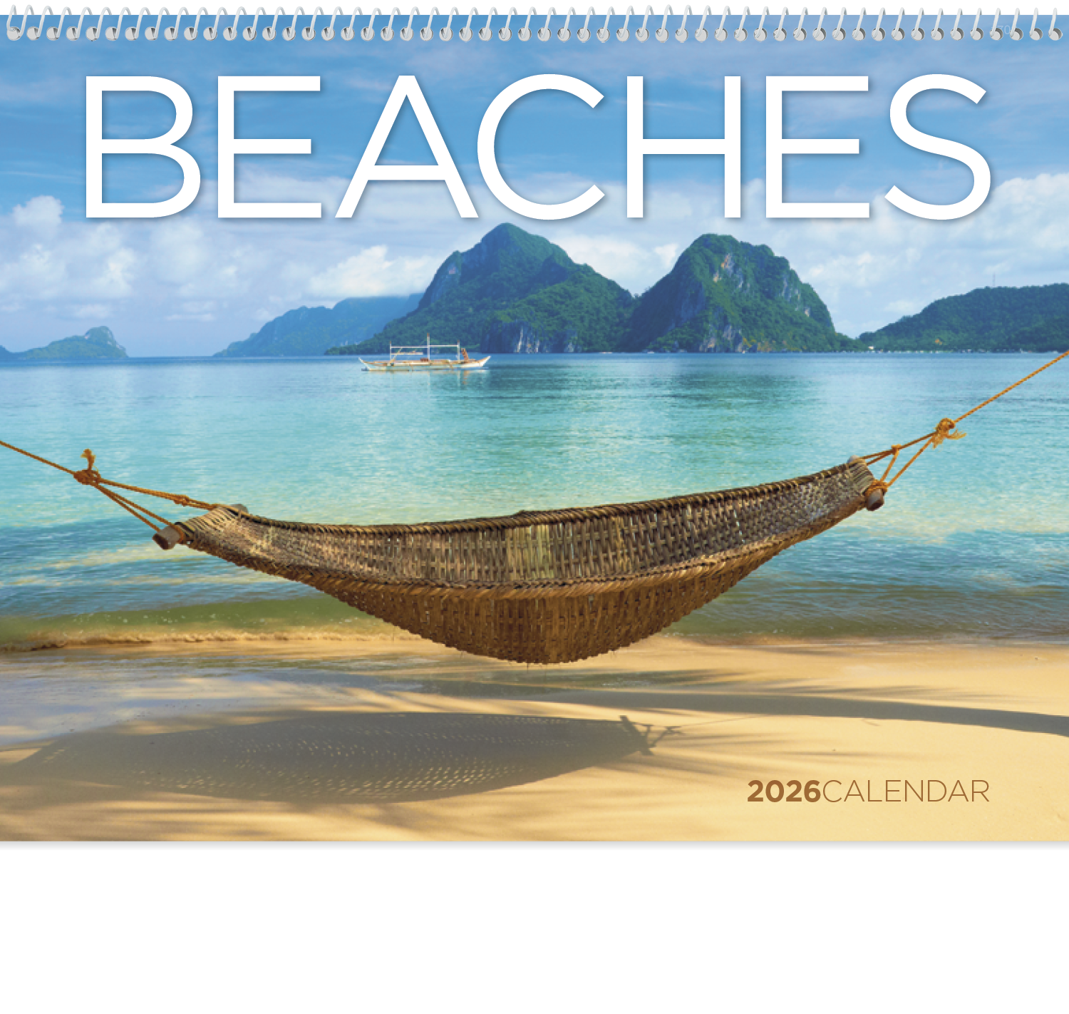 Triumph® Calendars Beaches Calendar 13