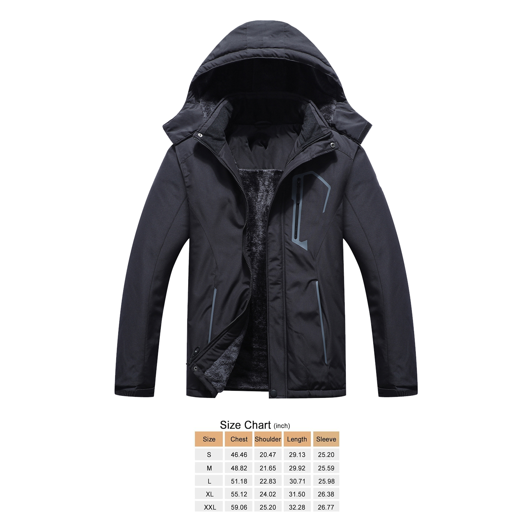 Men's Waterproof Ski Jacket 2