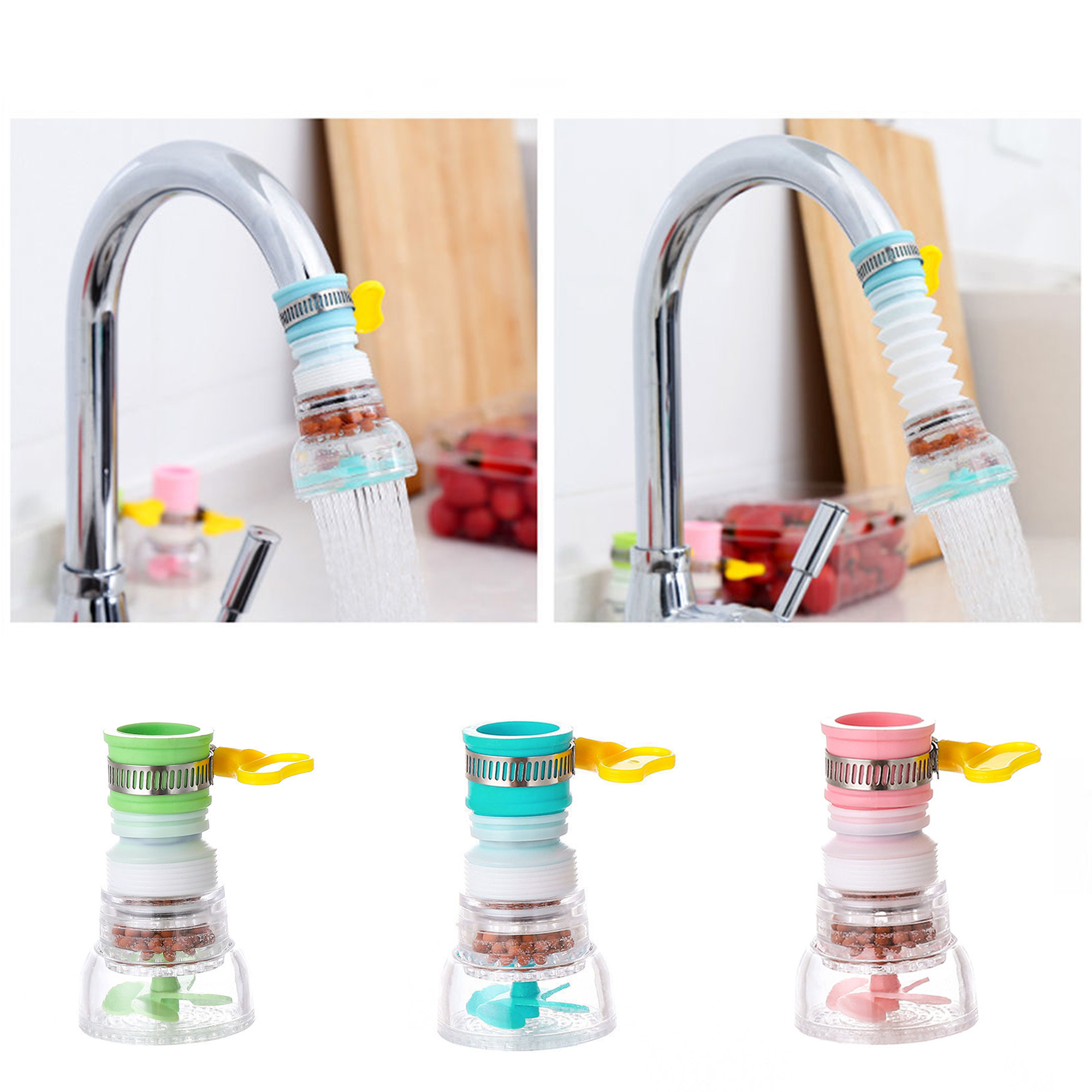 Faucet splash-proof aerator filter 5