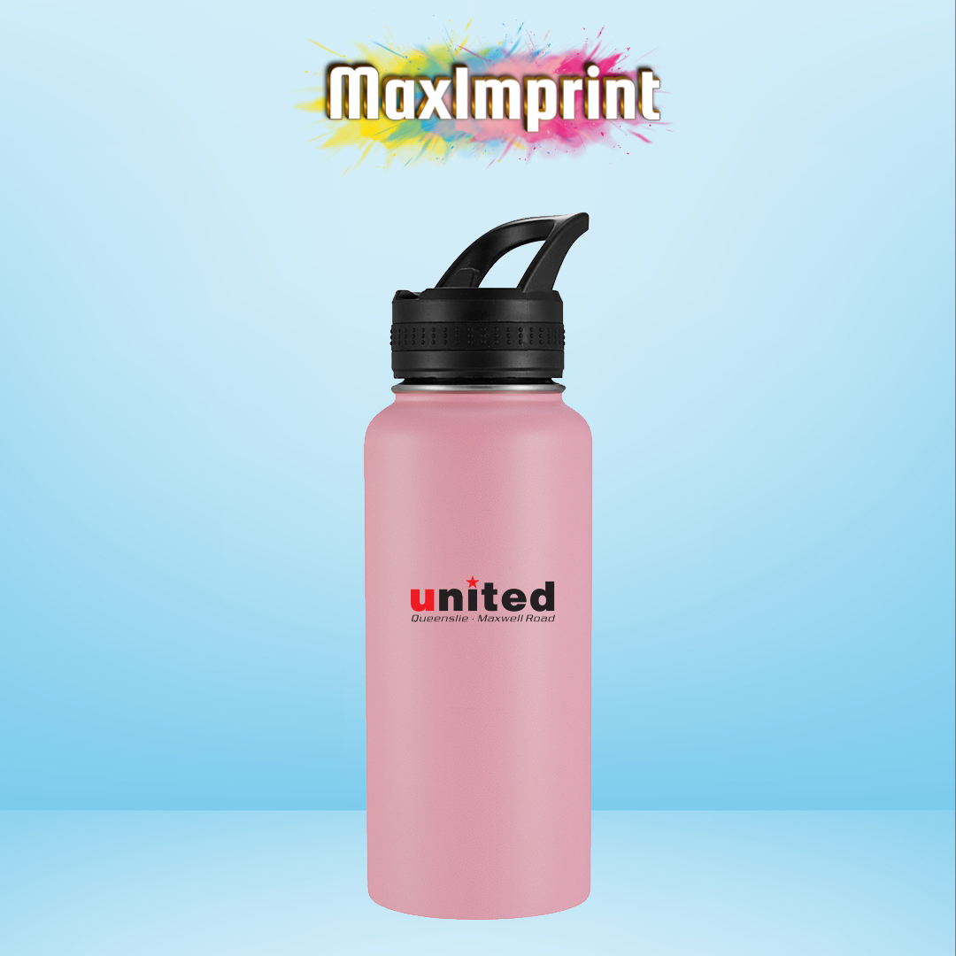 MaxImprint 32oz Stainless Steel Water Bottle 1