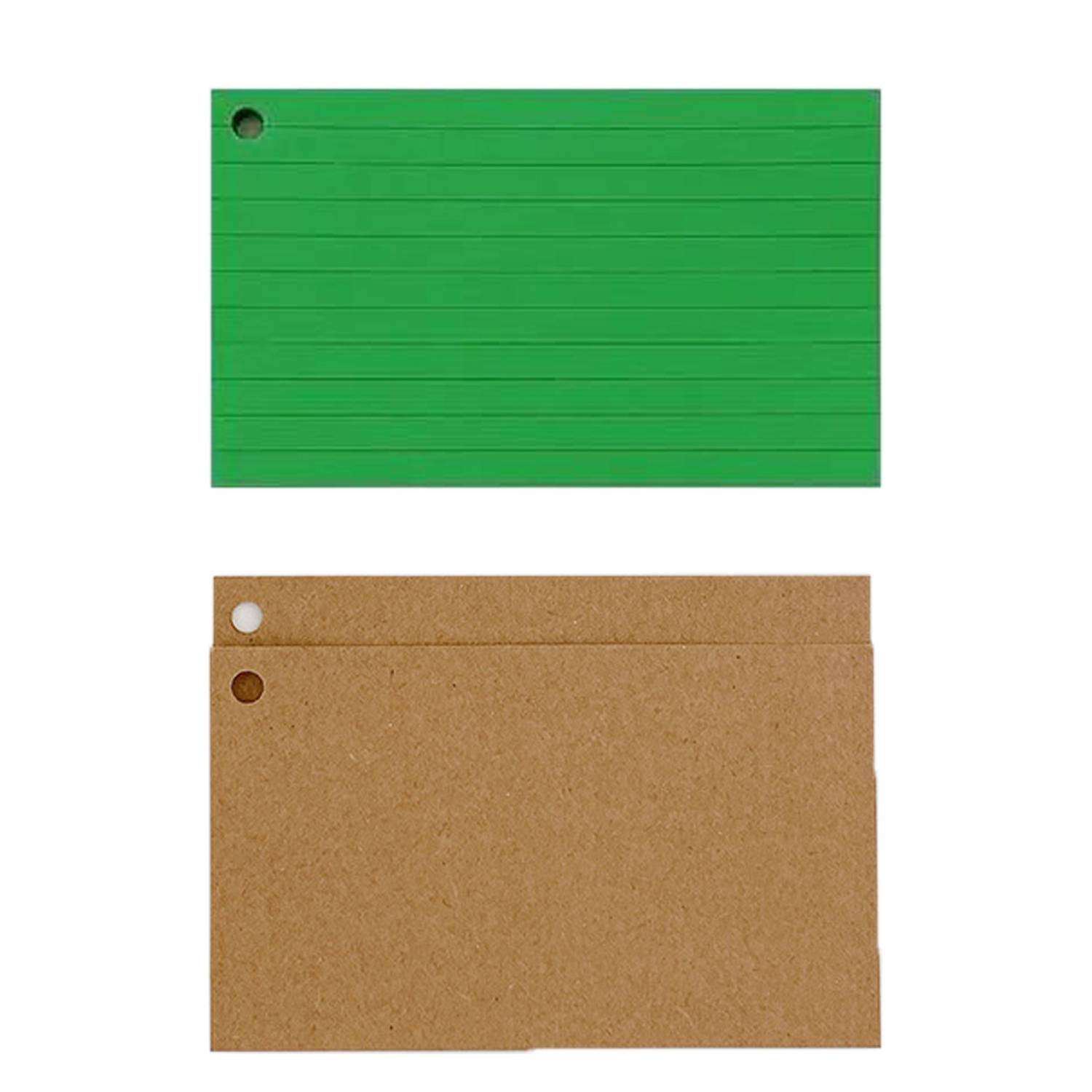 100PCS Double Sided Lined Index Notecards 4