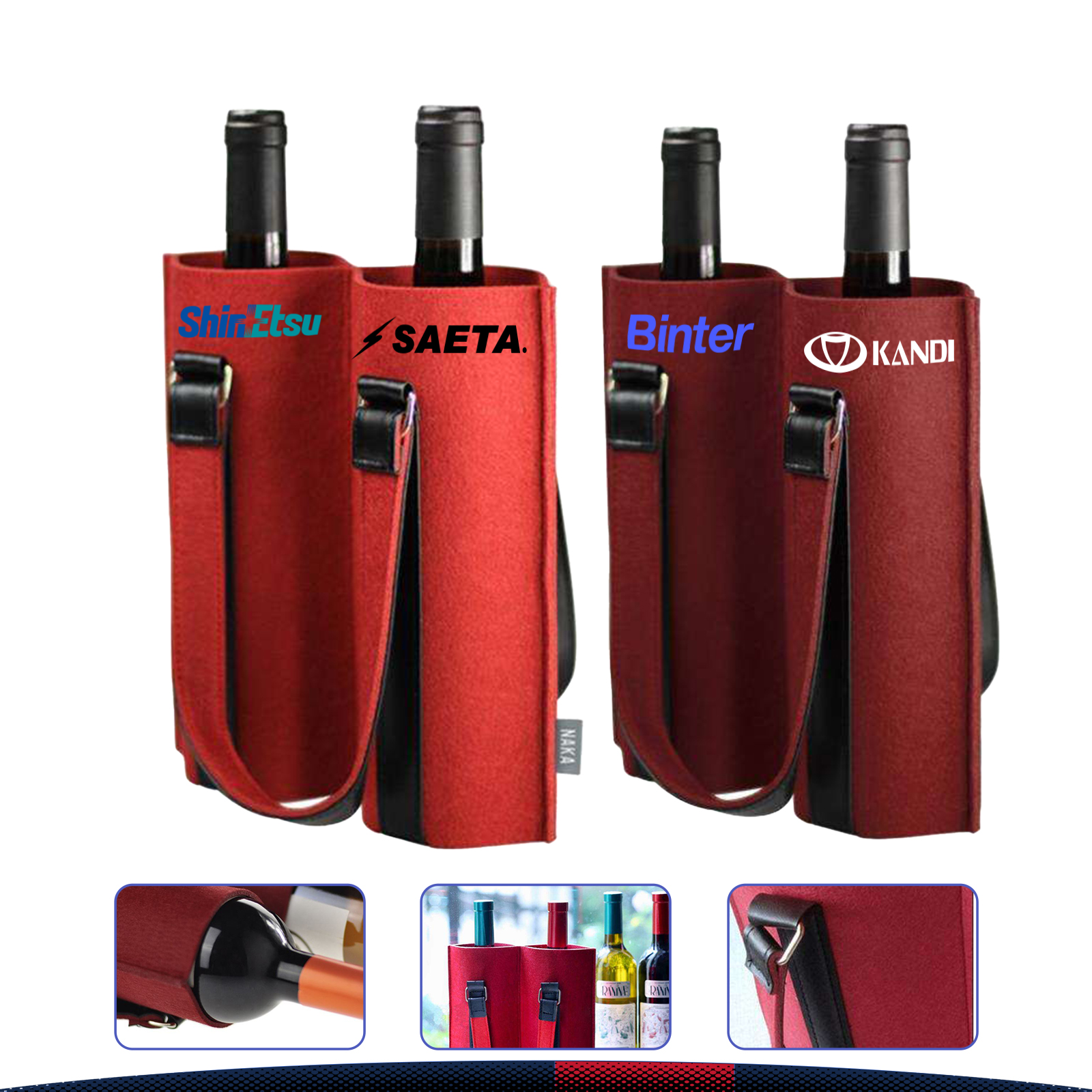 Hevas Wine Gift Bag 3
