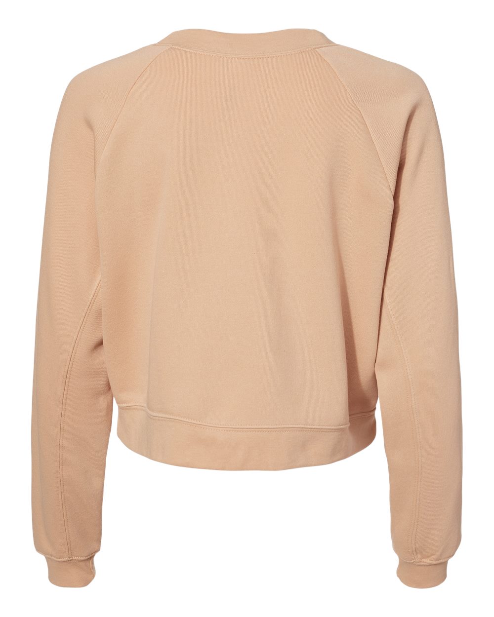 Women's Crop Raglan Crewneck Sweatshirt - 7505 37