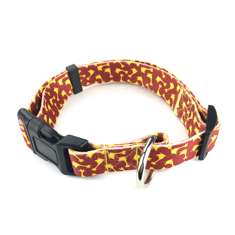 Polyester Pet Collar with Buckle Release-L 2