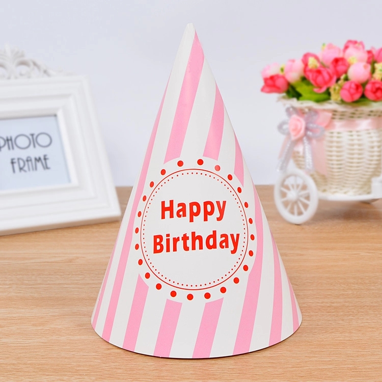 Birthday Party Kids Game Hat & Cake Celebration Decoration 9