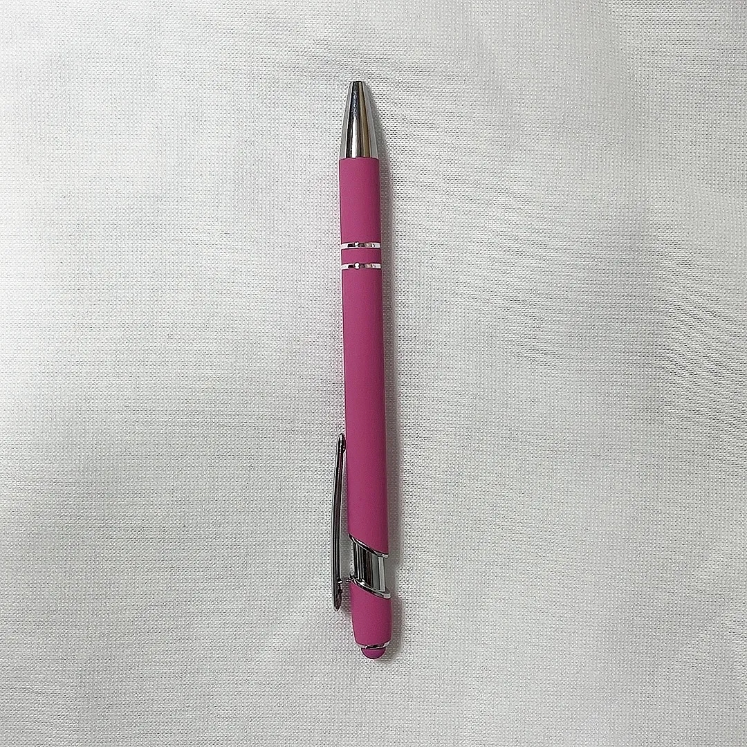 Metal Plunger Action Vector Stylus Pen with Custom Logo 5