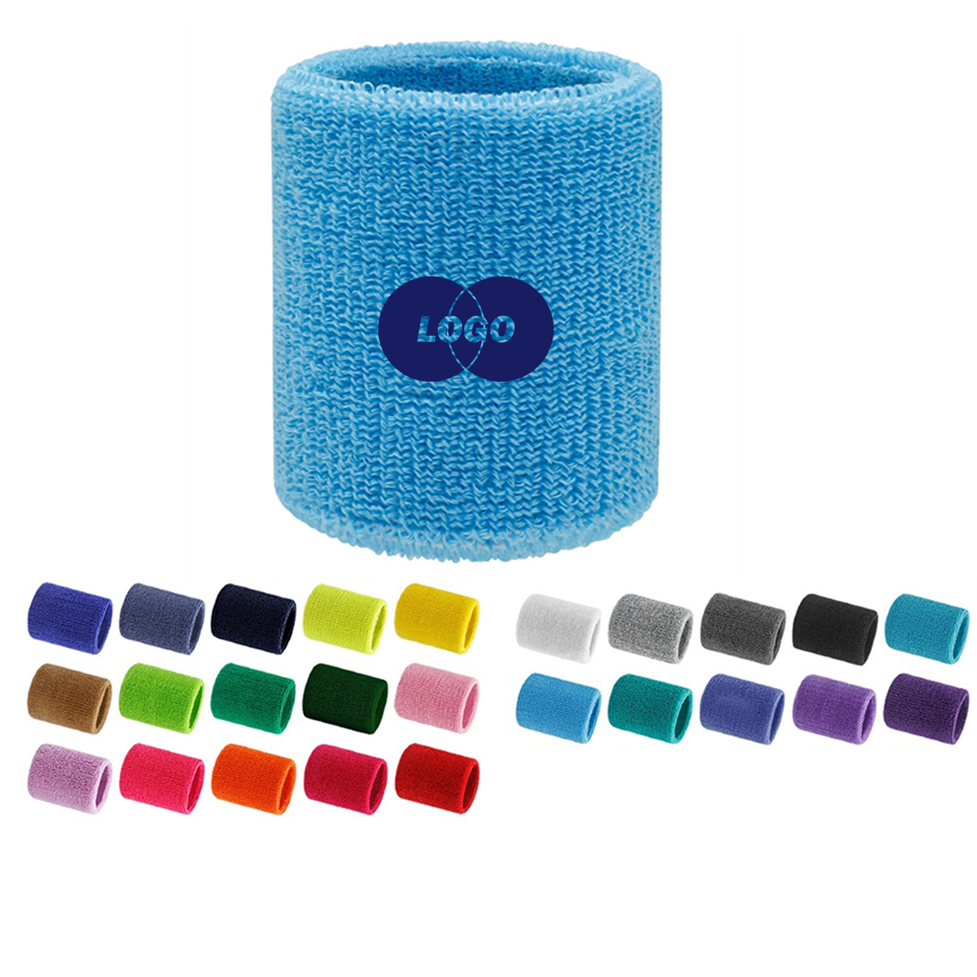 Sports Athletic Towel Wristbands MOQ 50PCS 3