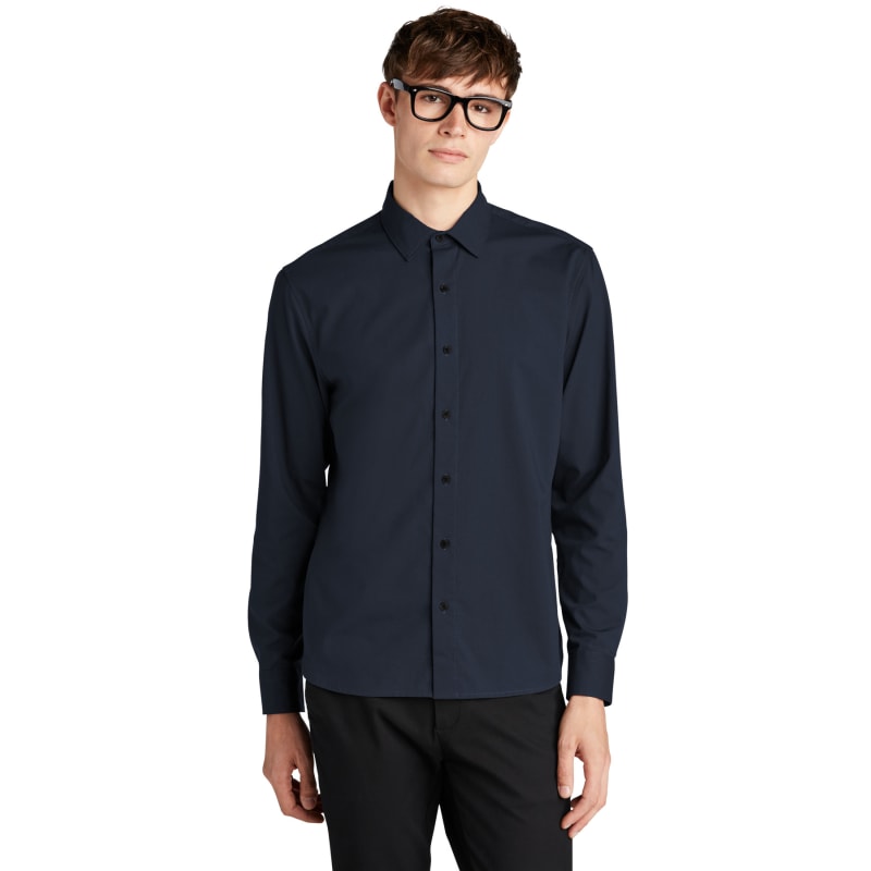 MERCER+METTLE Long Sleeve Stretch Woven Shirt 3