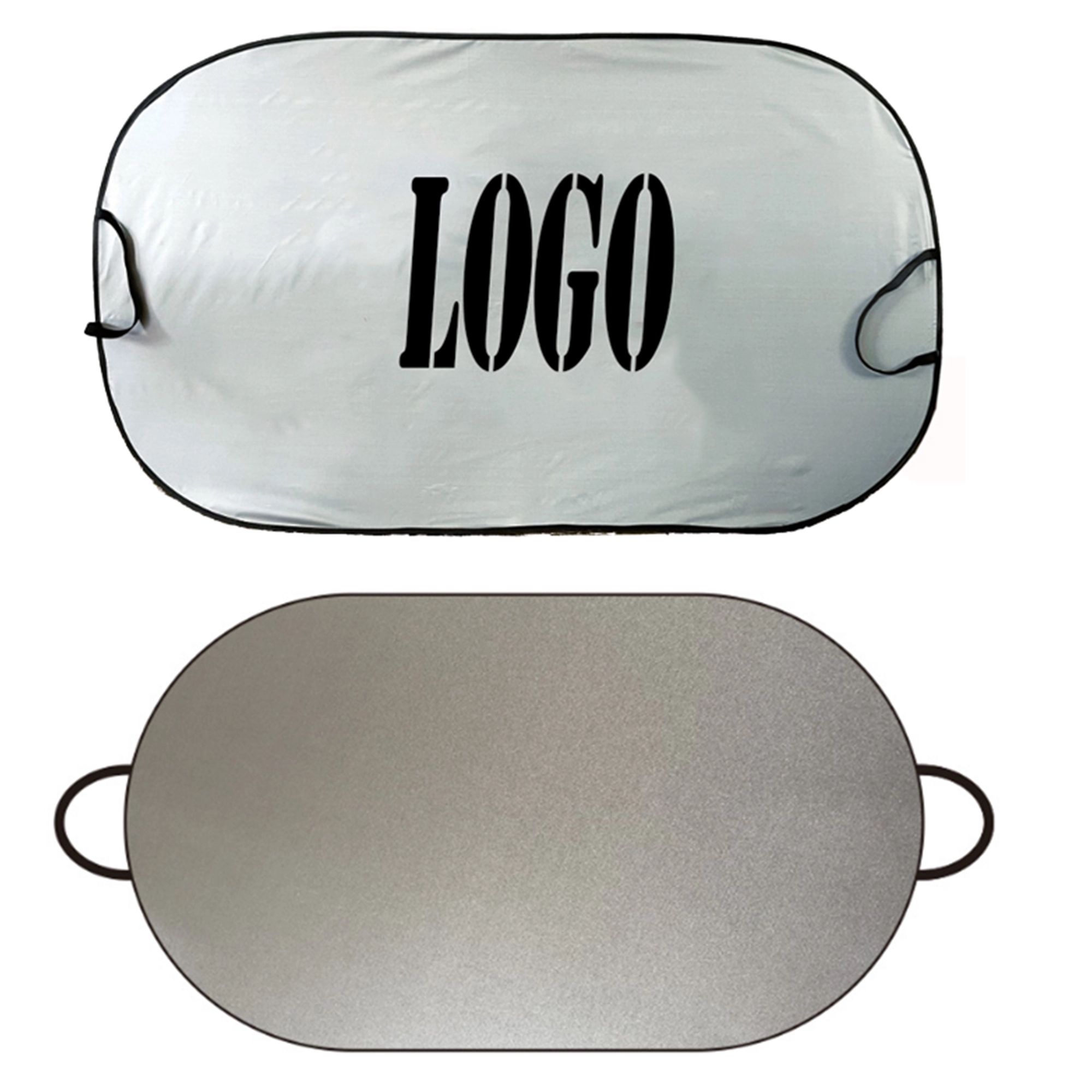 Foldable Single Panel Auto Sun Shade W/ Pouch 2