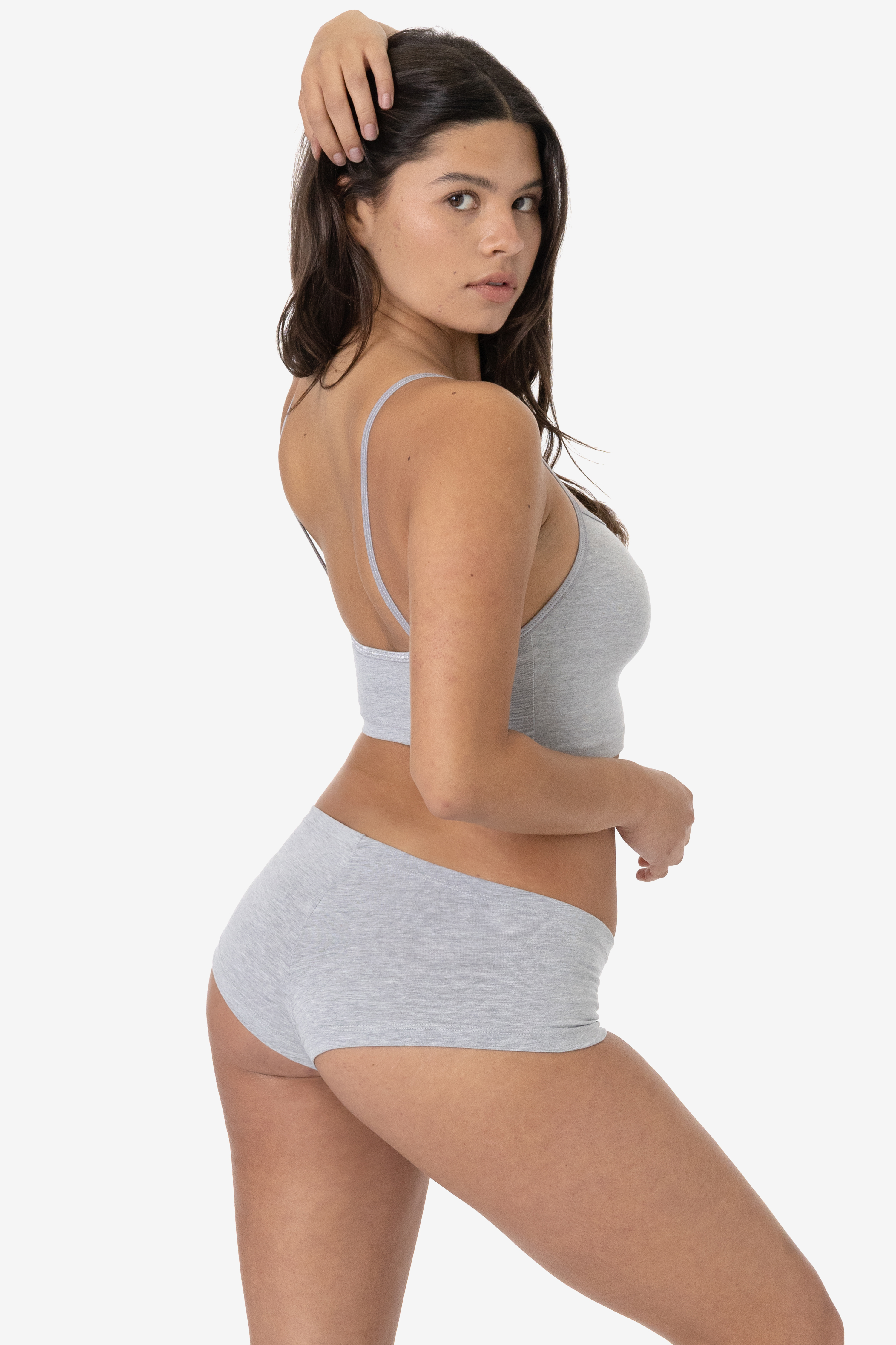 COTTON SPANDEX JERSEY HOT SHORTS 5