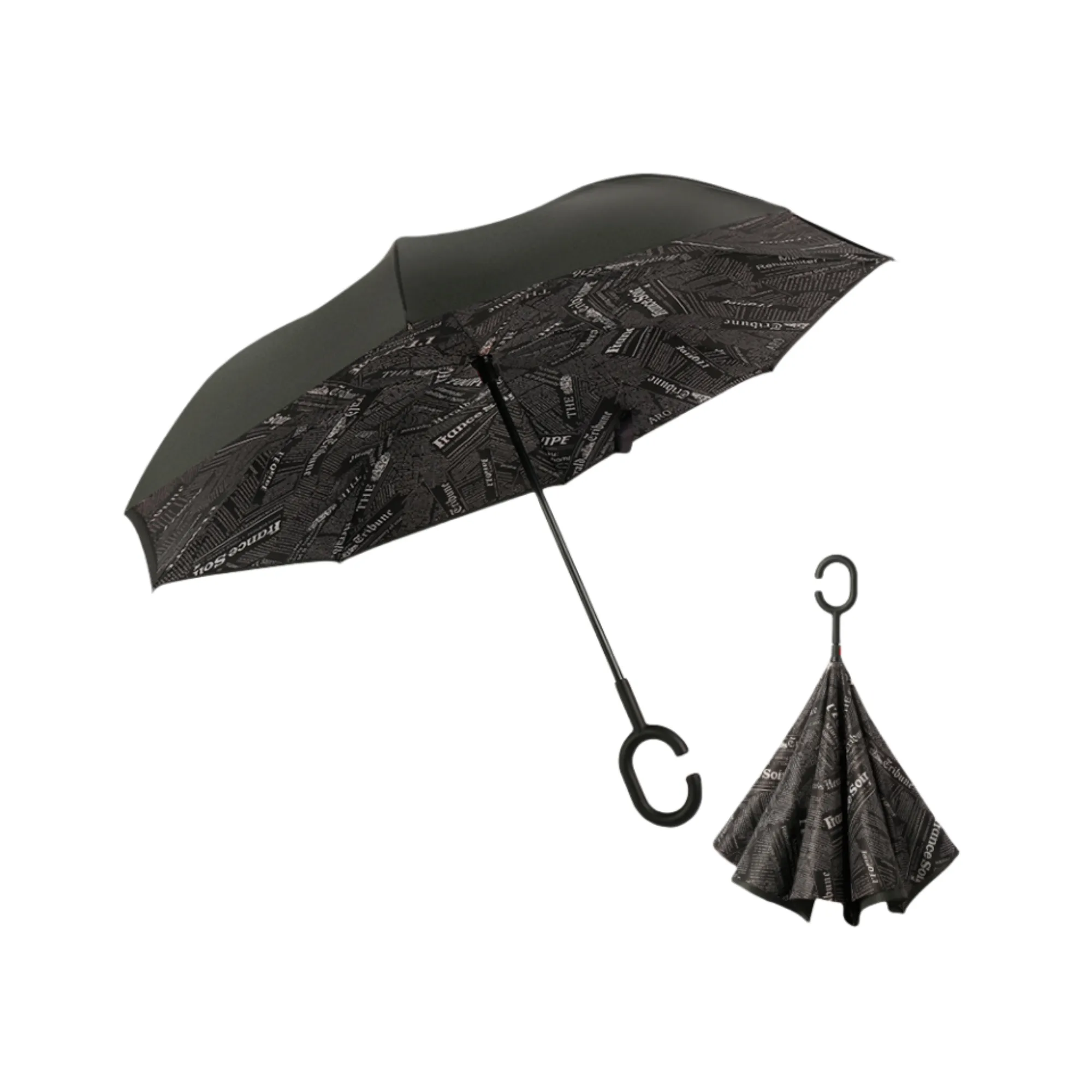 Reverse Straight Handle Umbrella 4