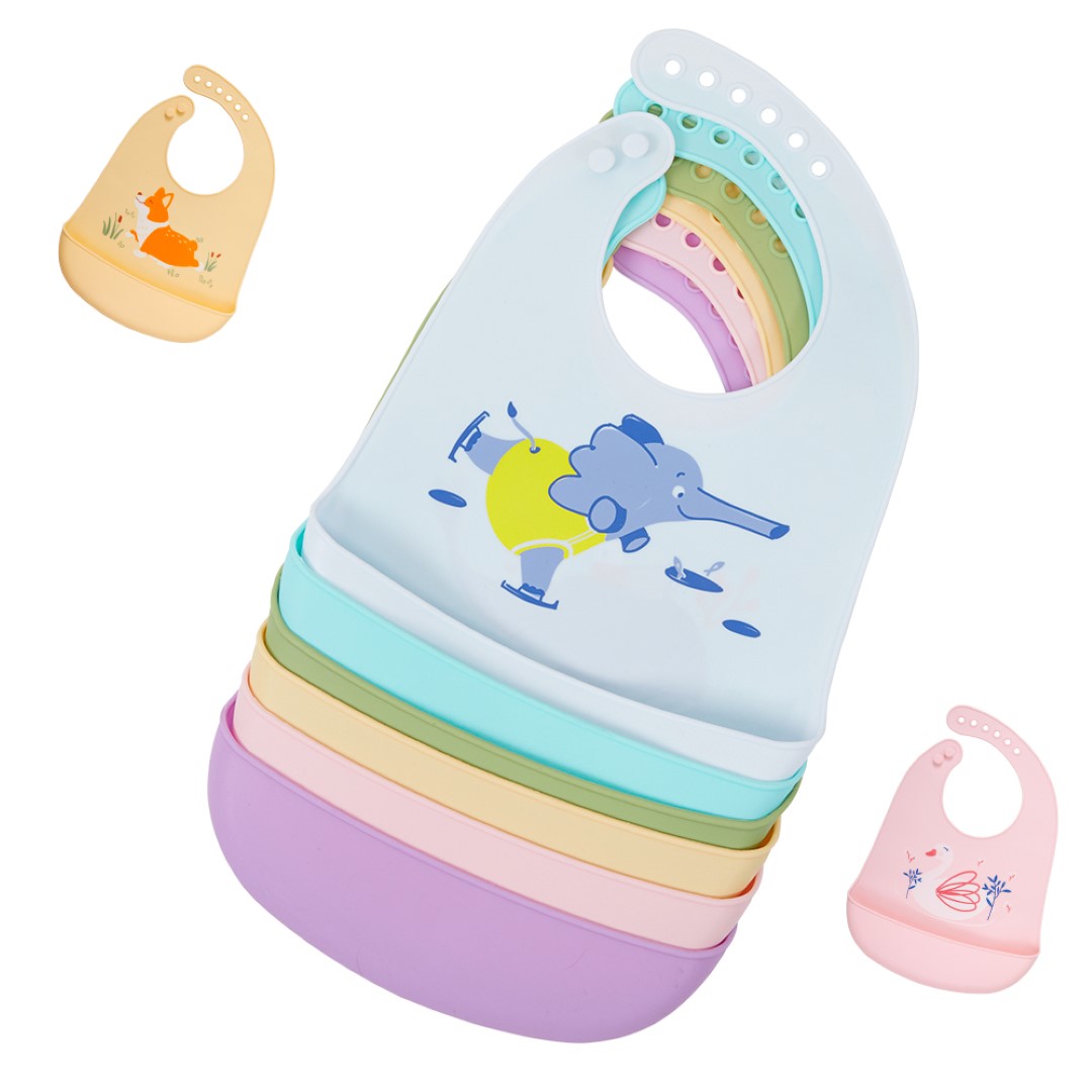 Silicone Baby Bibs 6