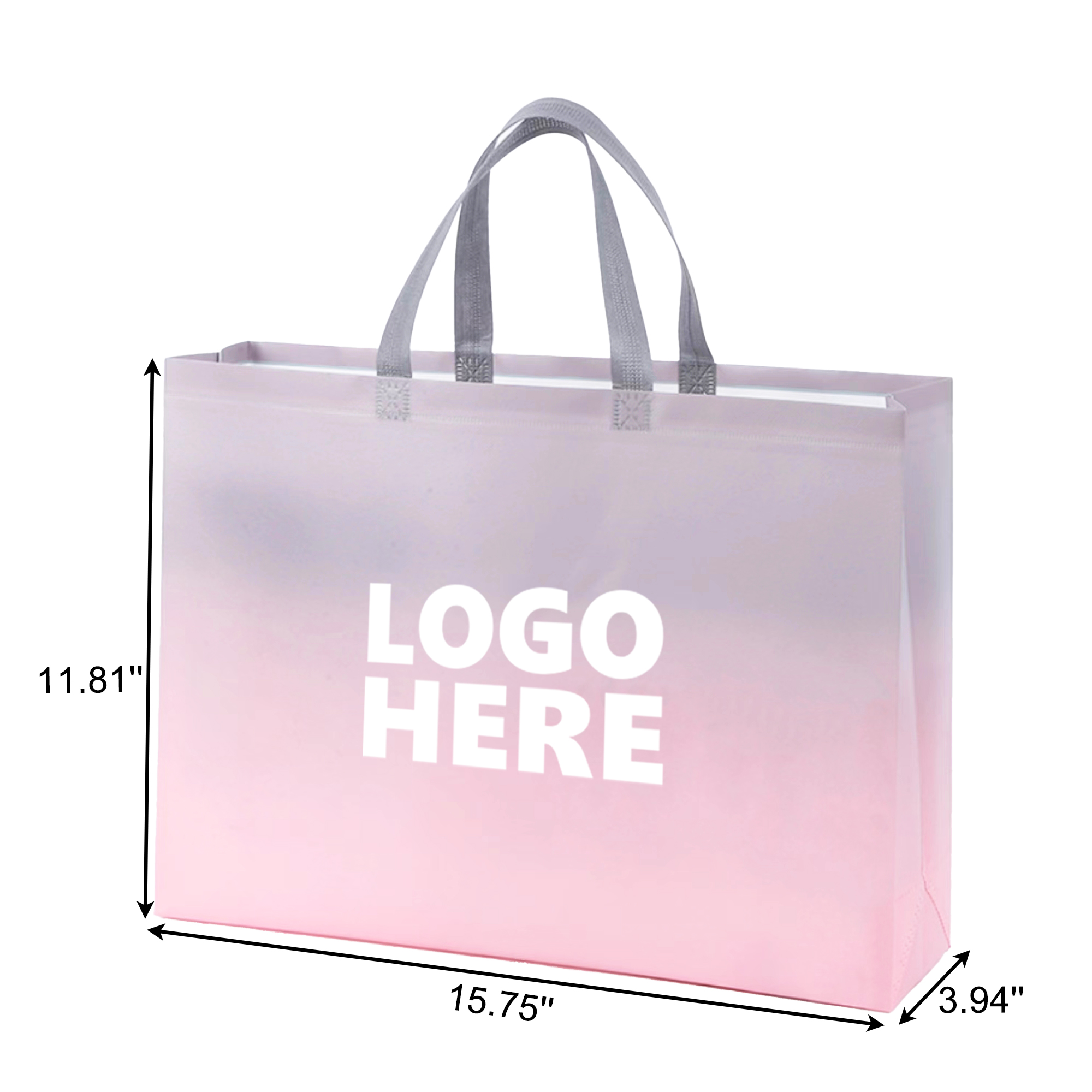 Gradient Laminated Non-Woven Tote Gift Bag 3