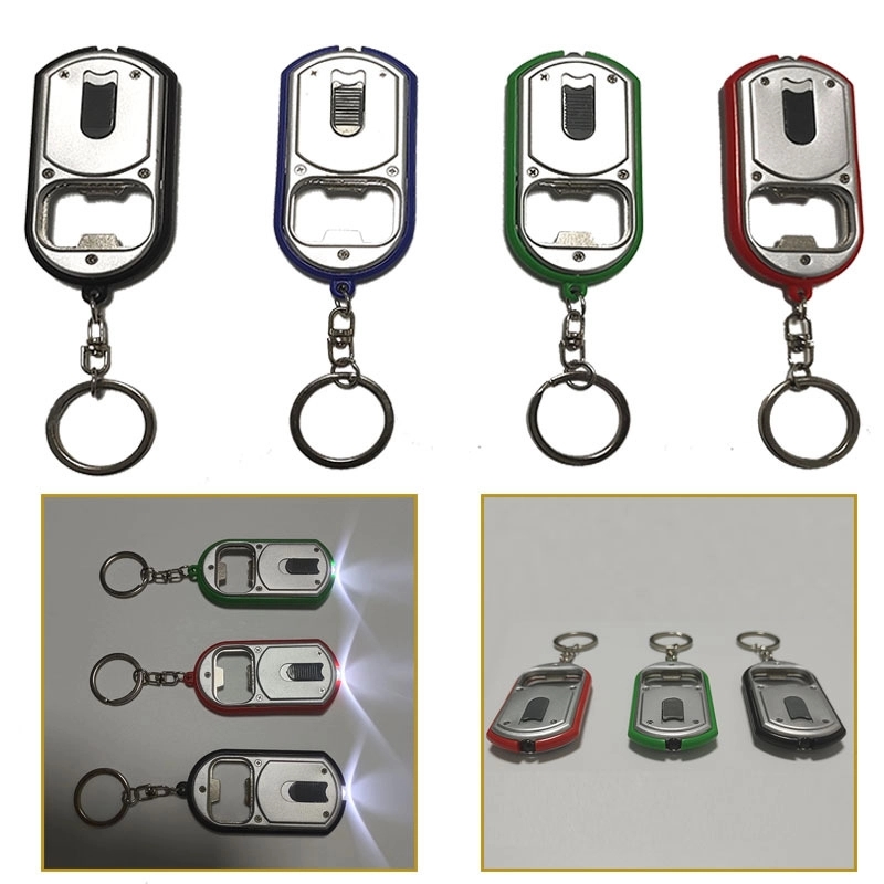 Light-Up Bottle Opener with Keyring 5