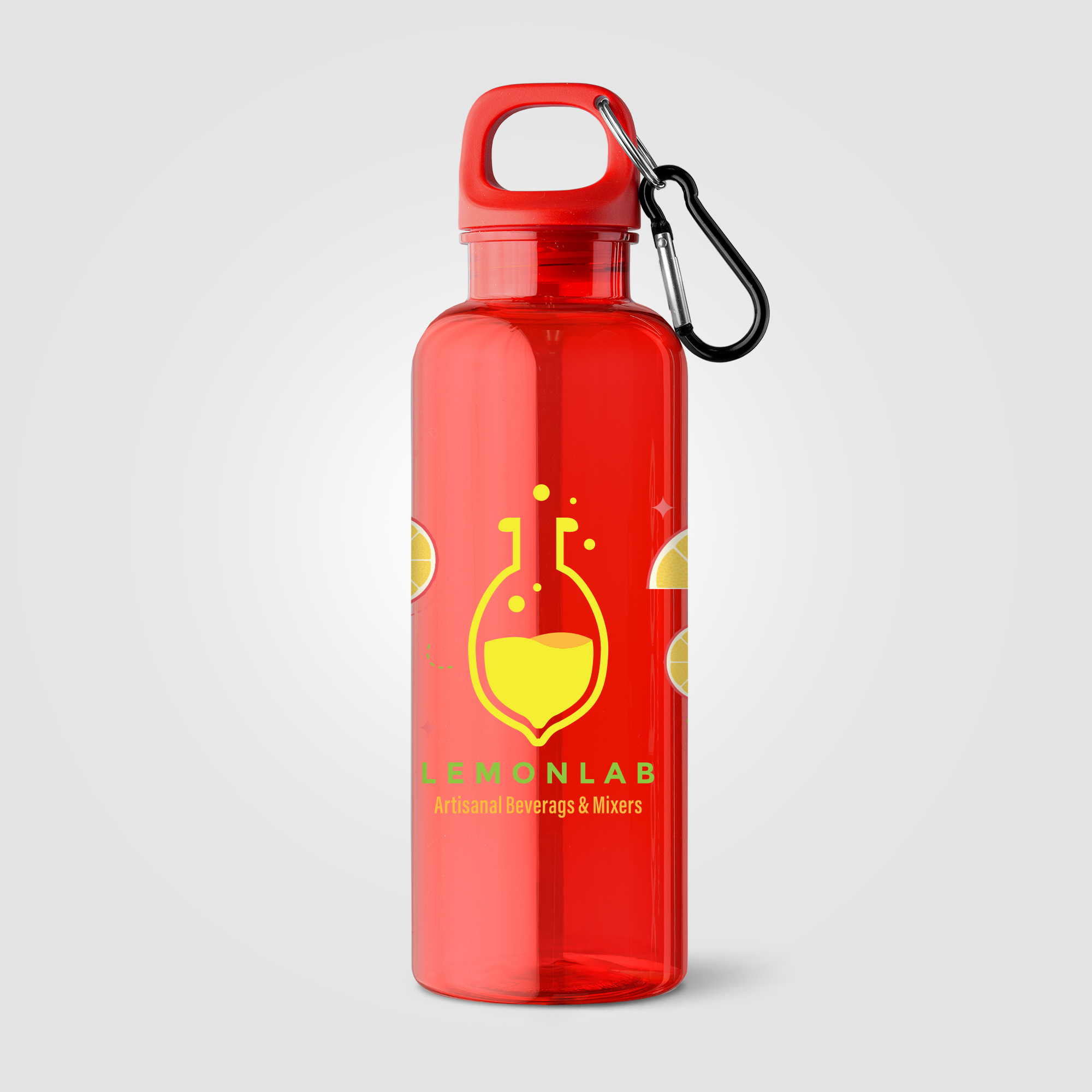 Doli rPET Carabiner Clip Screw-Top Bike Bottle - 17 oz. 33