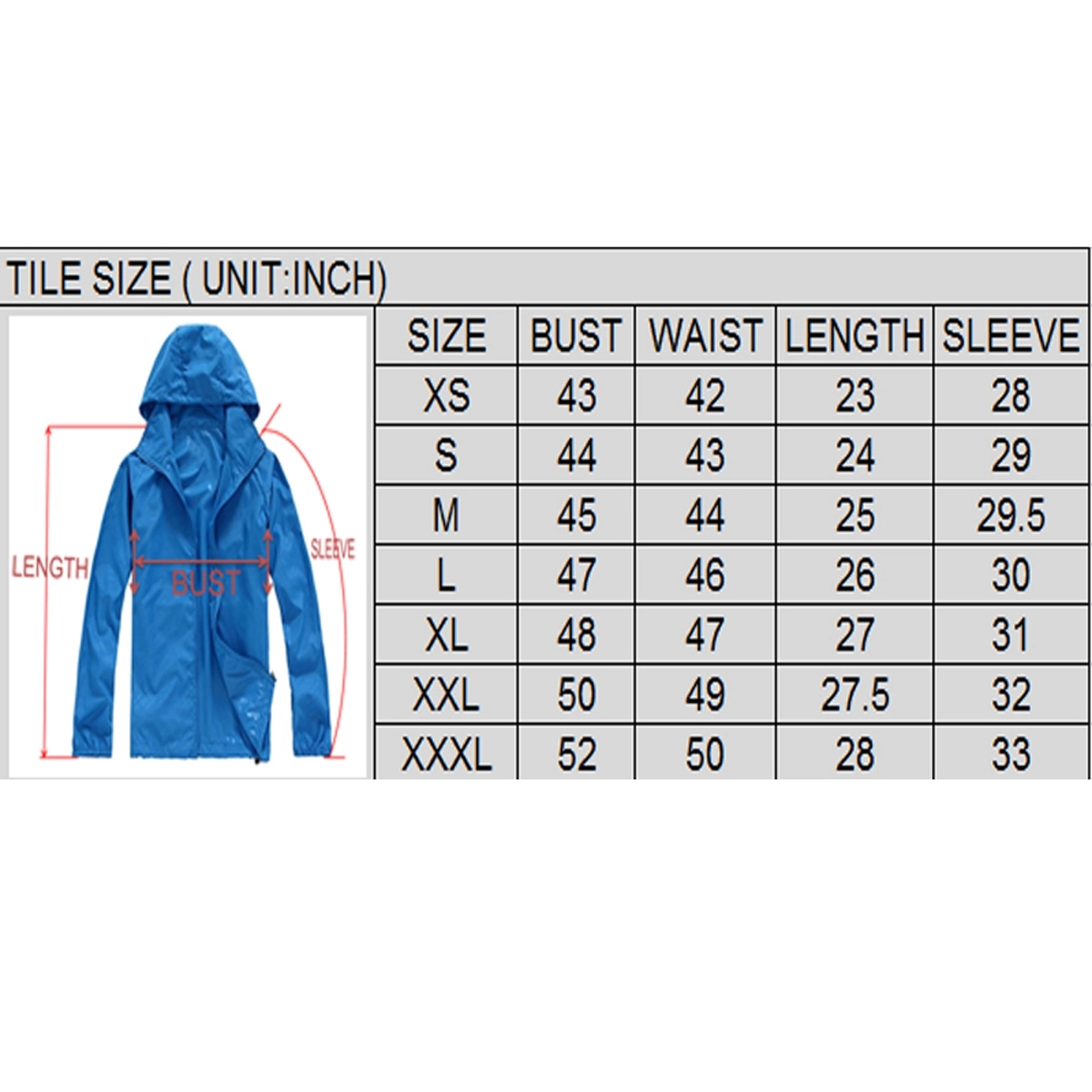 Adult  UV Protect+Quick Dry Windproof Skin Coat 4