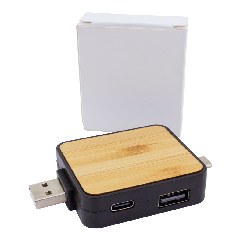 Portable Hub with Type-C Recycled ABS 5