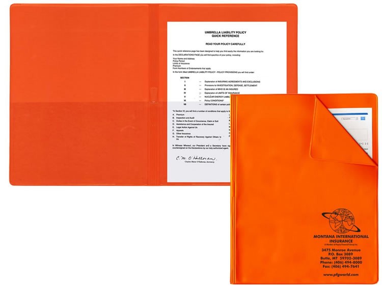 Flexible Cover Presentation Folder 7