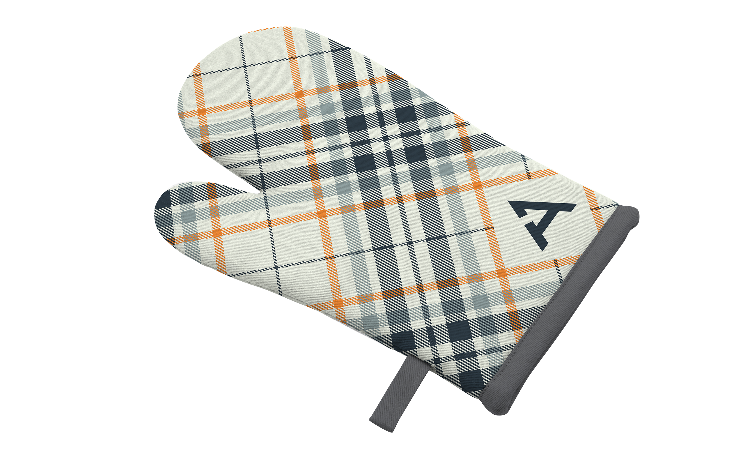 Two Cotton Oven Mitts with Hang Tag 4