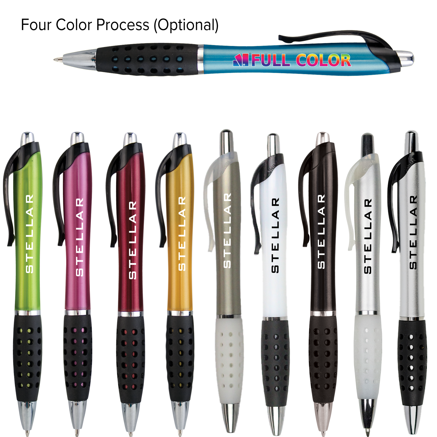 Pearlescent Gripper Pen 8