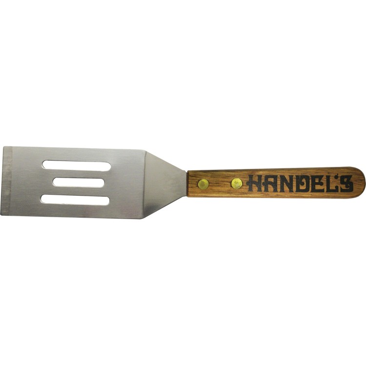 Wood Handle Slotted Spatula