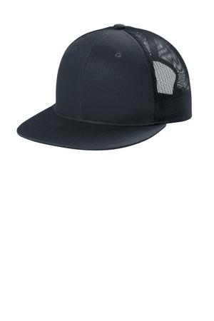 Port Authority Snapback Flat Bill Trucker Cap C407 12