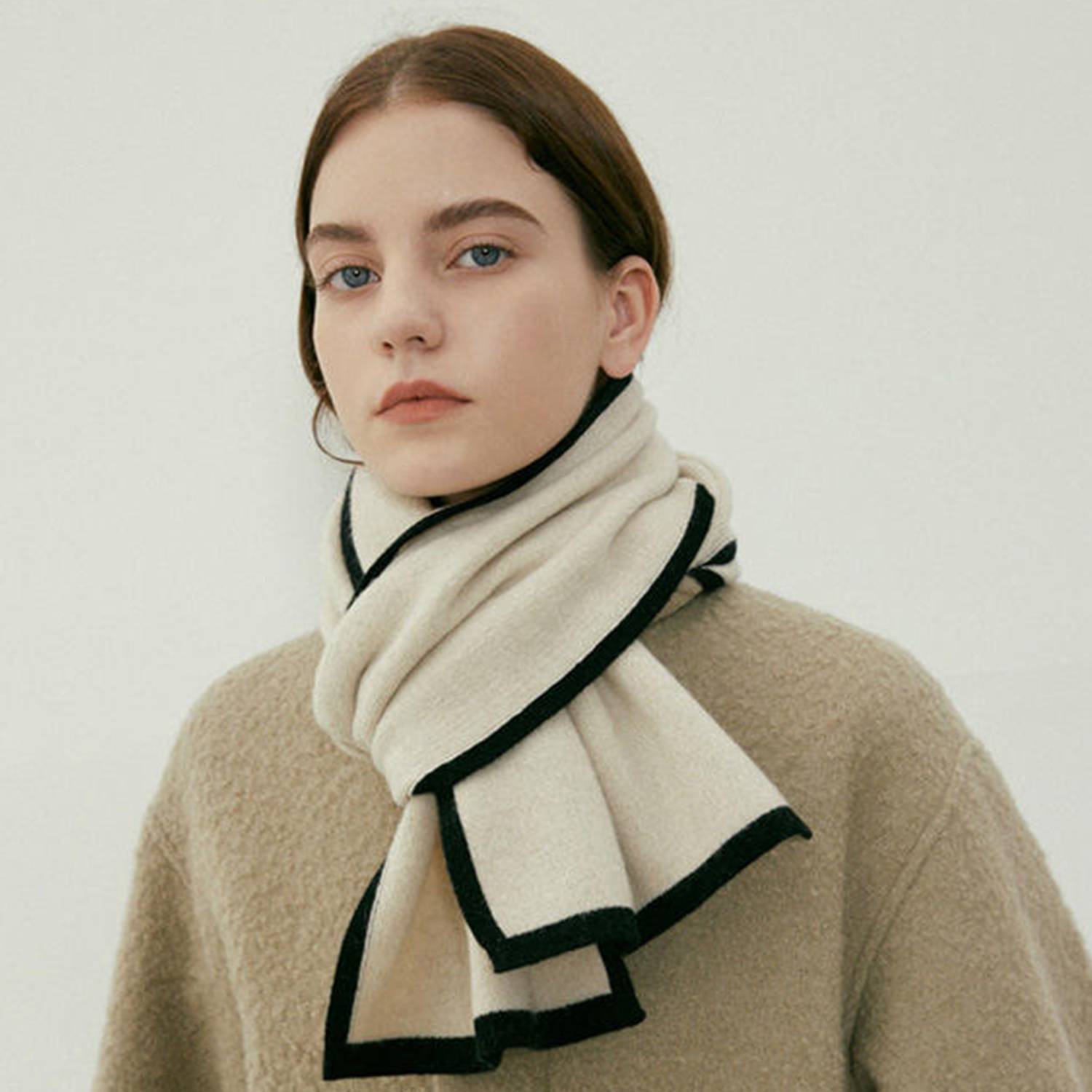 Elegant Women's Cozy Winter Knitted Scarf 5