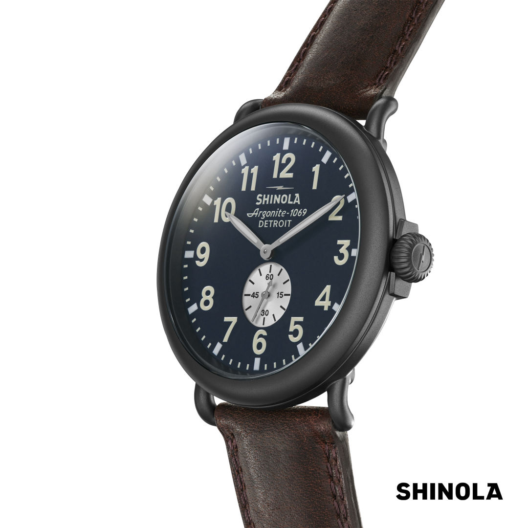 Shinola® Runwell Watch - Midnight Blue/Cattail 19