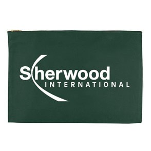 10 Oz. Colored Canvas Deluxe Zippered Portfolio 4