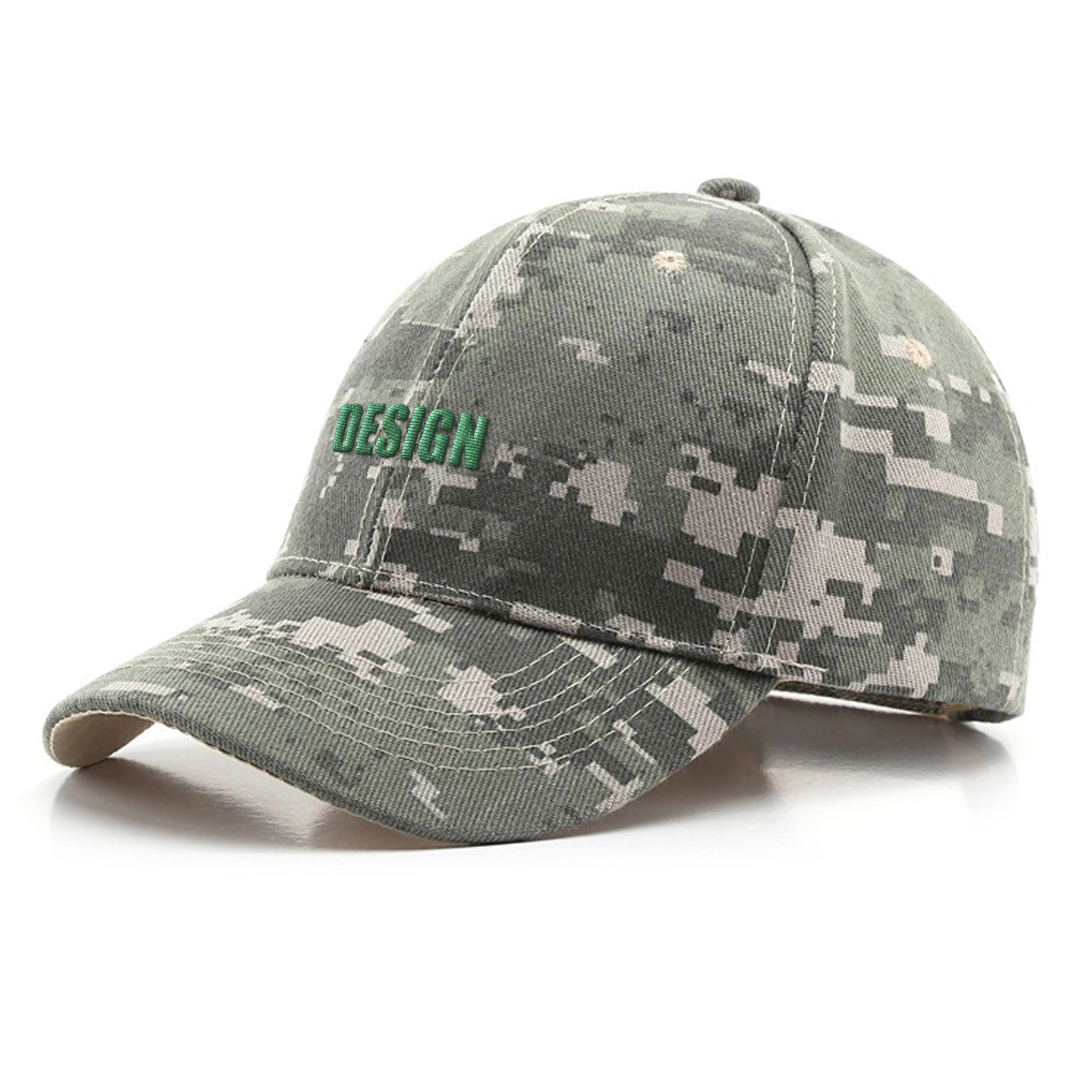 Cotton Digital Camo Baseball Cap 2