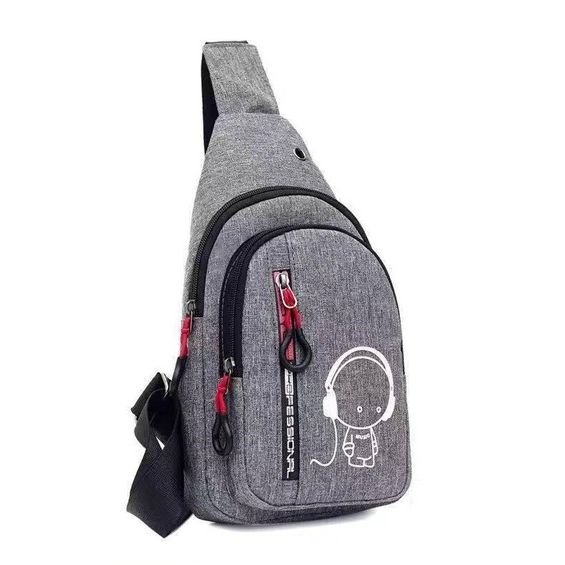 Casual Crossbody Sling Backpack ( 6.7" X 12" X 3" ) 4