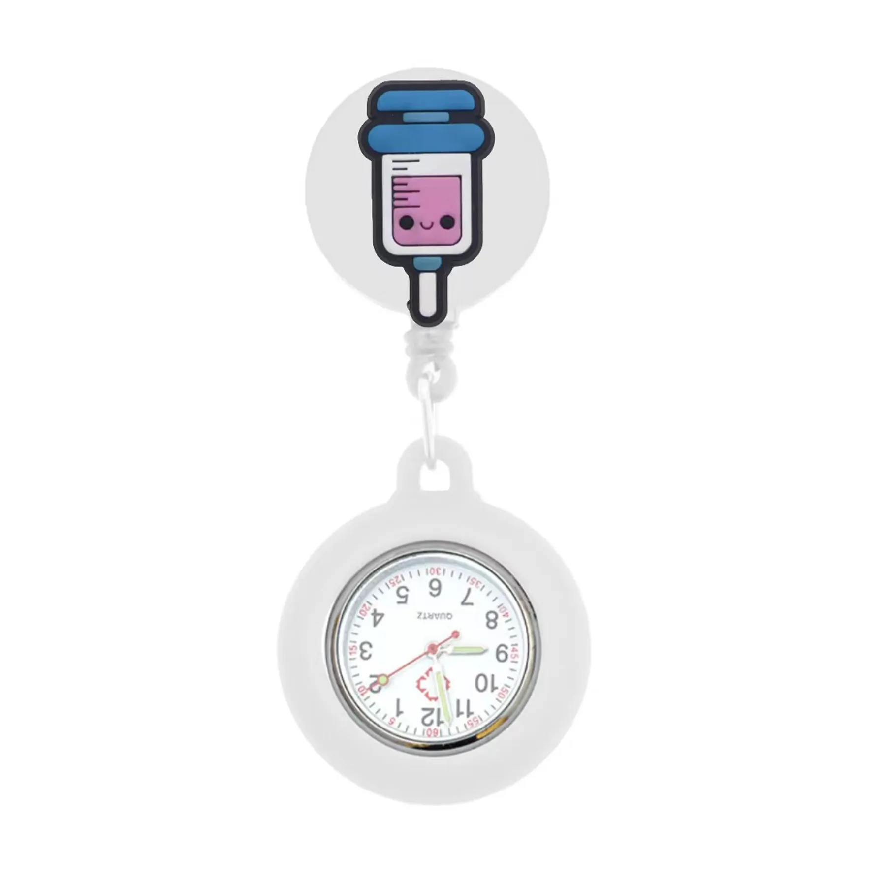 Silicone Retractable Pocket Watch 6