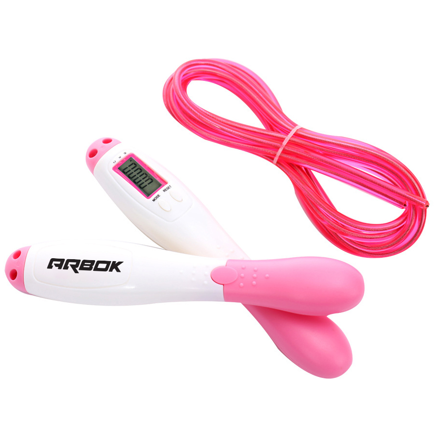 Jump Rope With Counter On Handles And Cordless Attachments 11